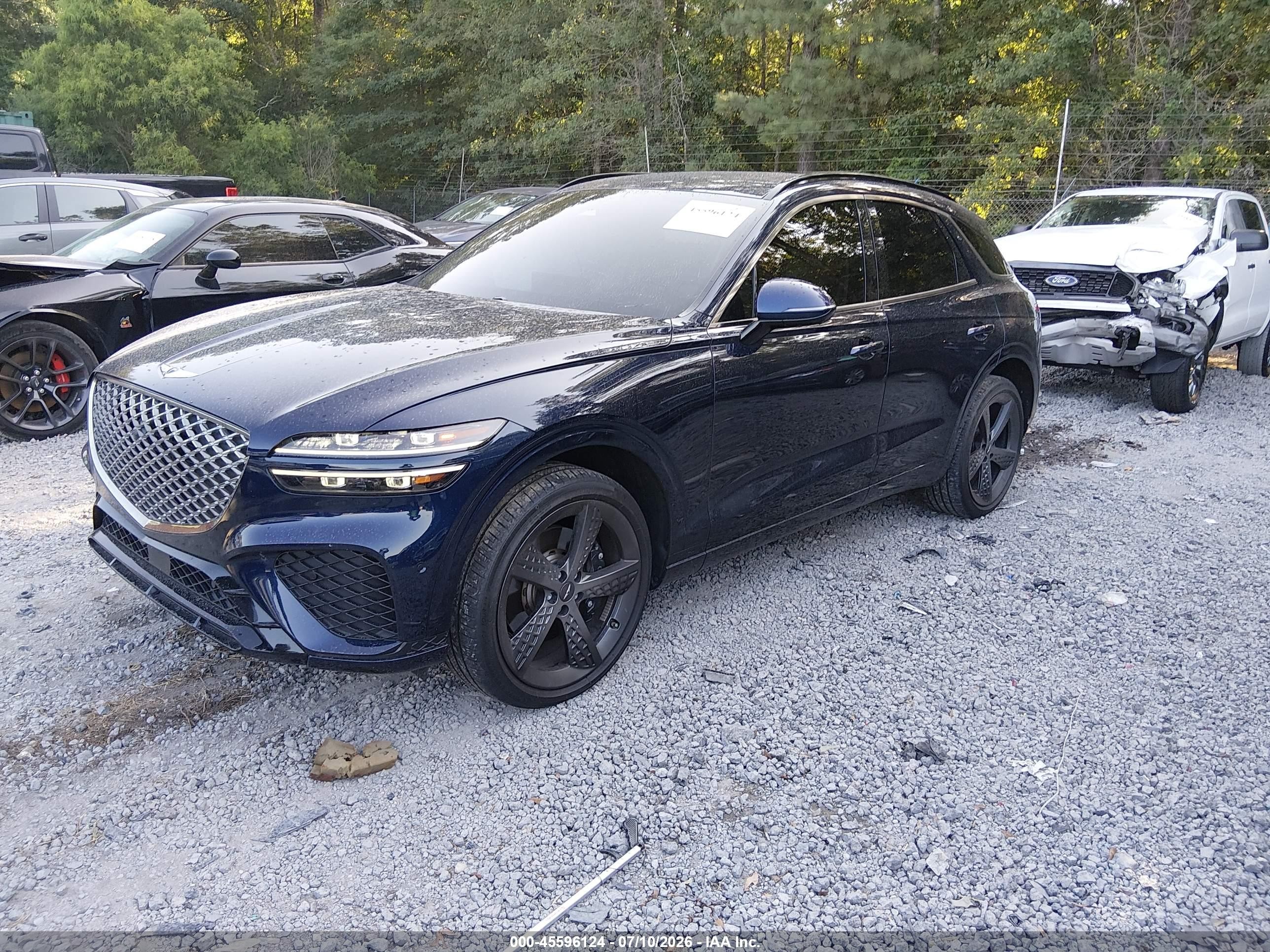 2023 Genesis Gv70 VIN KMUMCDTC4PU098553 IAAI salvage auction — Side, Clear (South Carolina), sold $16,300 on 2026-10-10 (photo 2)