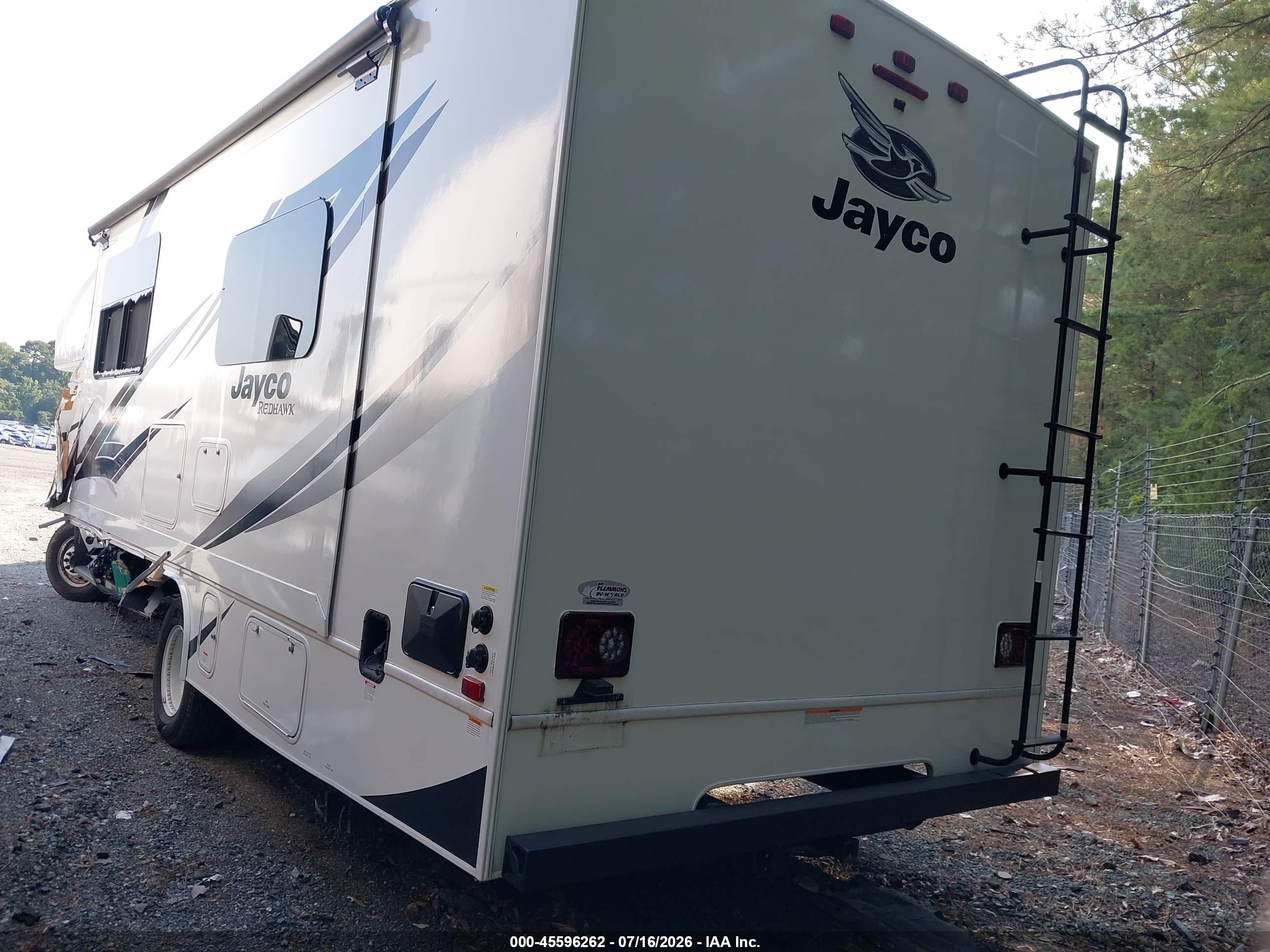 2024 Jayco E-450 Cutaway VIN 1FDXE4FN2RDD05320 IAAI salvage auction — Unknown, Salvage (North Carolina), sold $14,300 on 2026-09-02 (photo 3)