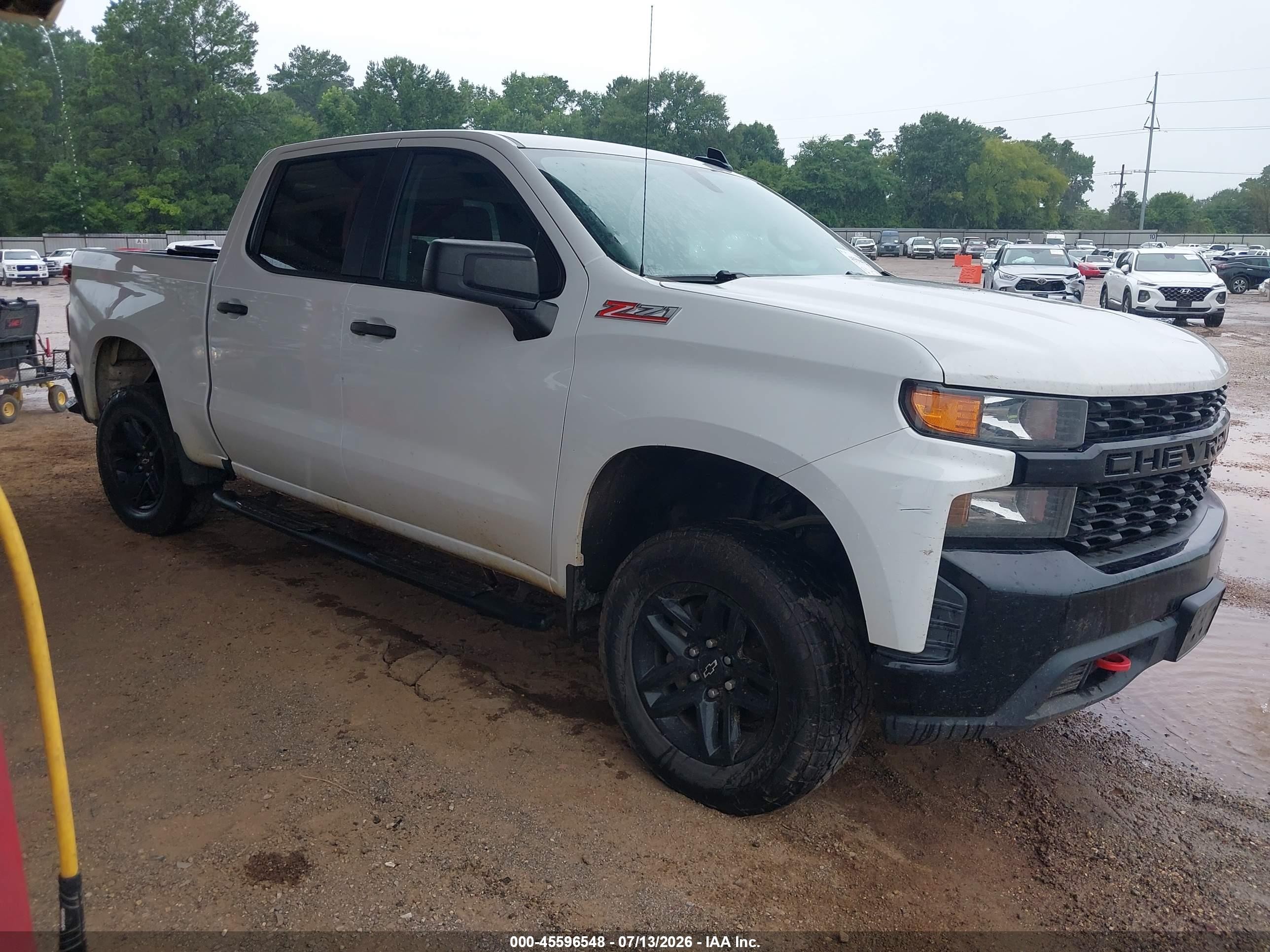2021 Chevrolet Silverado 1500 VIN 3GCPYCEF2MG419572 — IAAI salvage auction photo