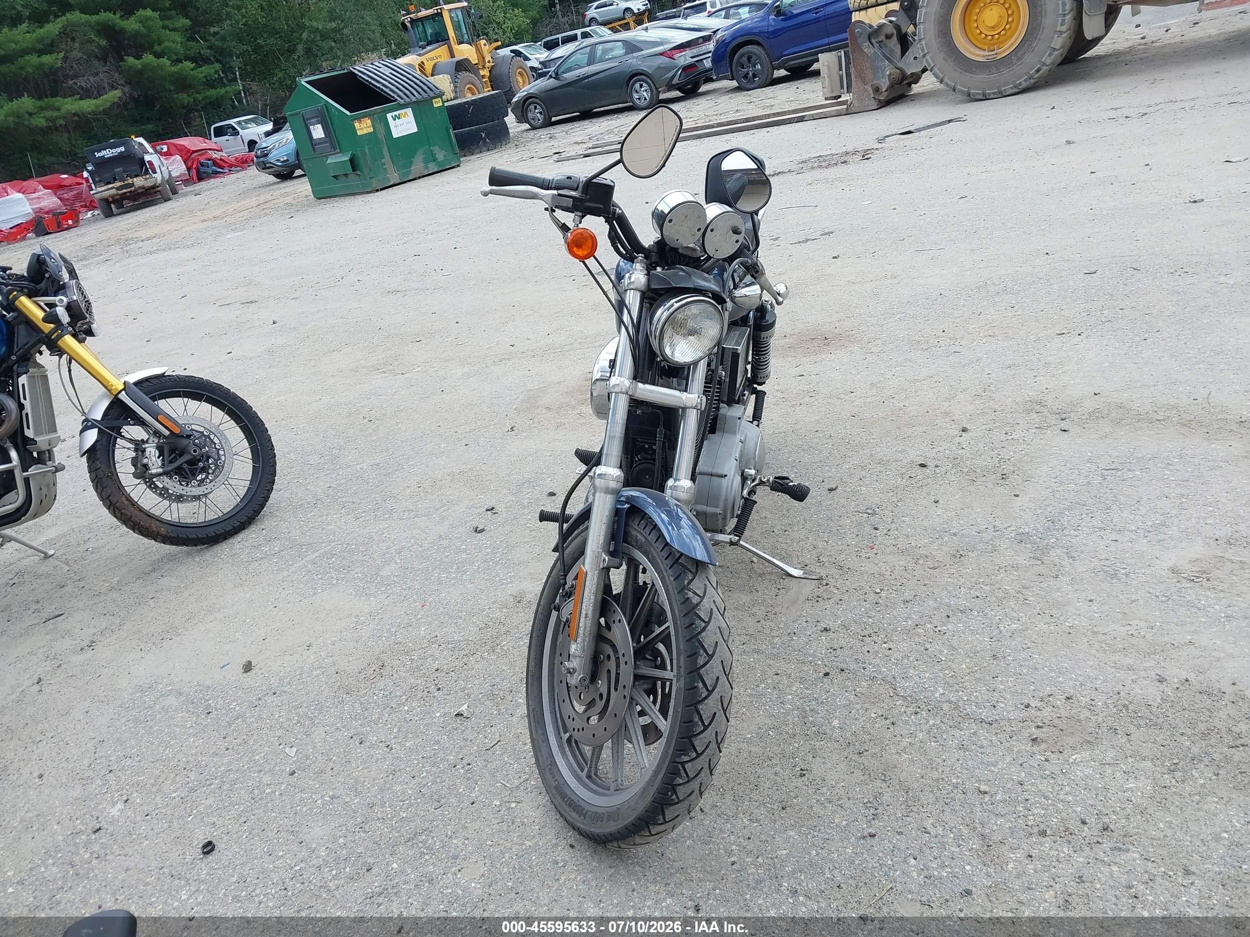 2003 Harley-davidson Xl1200 VIN 1HD1CHP123K413179 IAAI salvage auction — Front End, Salvage (New Hampshire), sold $950 on 2026-09-09 (photo 5)