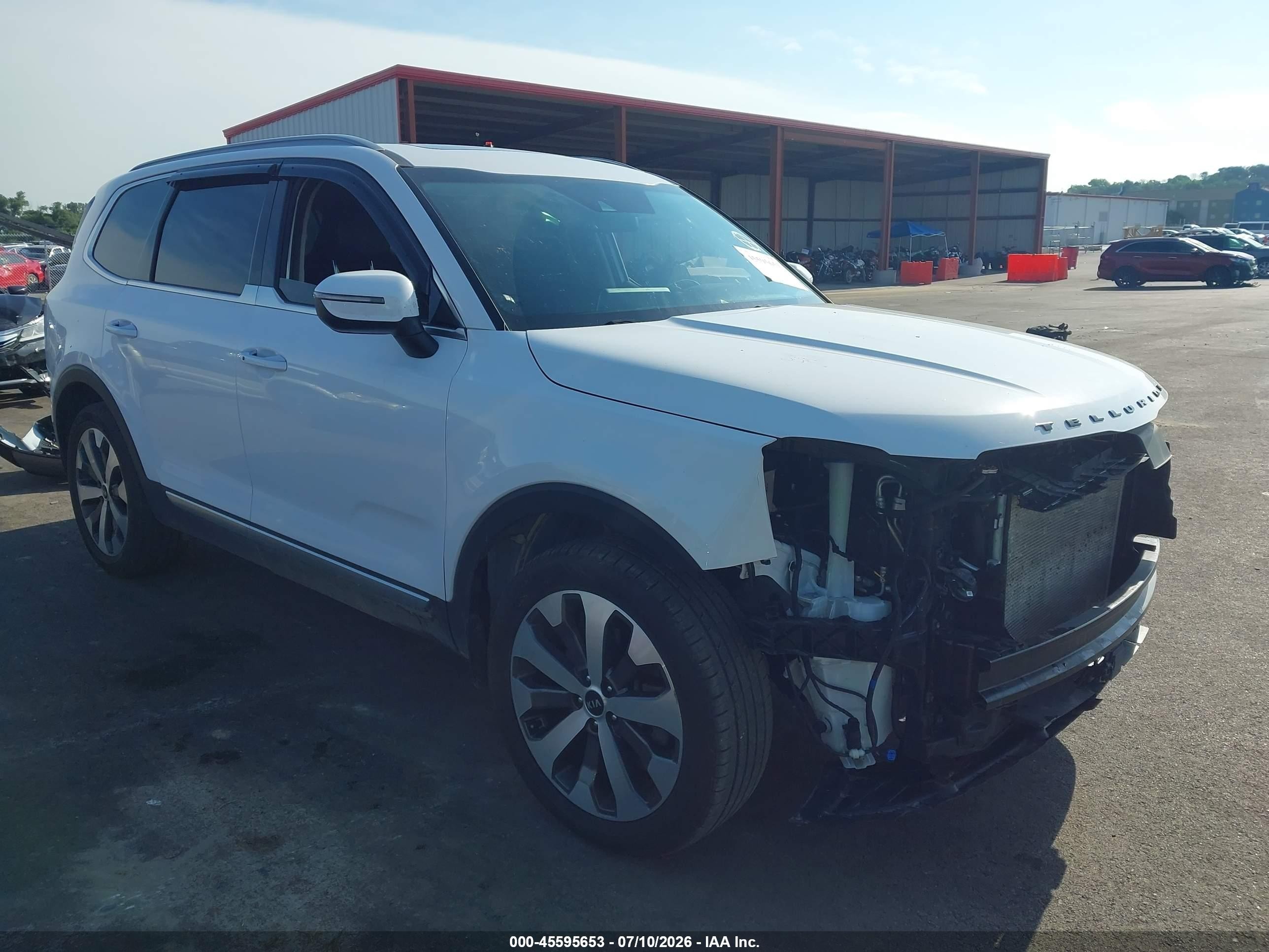 2021 Kia Telluride VIN 5XYP6DHCXMG136008 — IAAI salvage auction photo