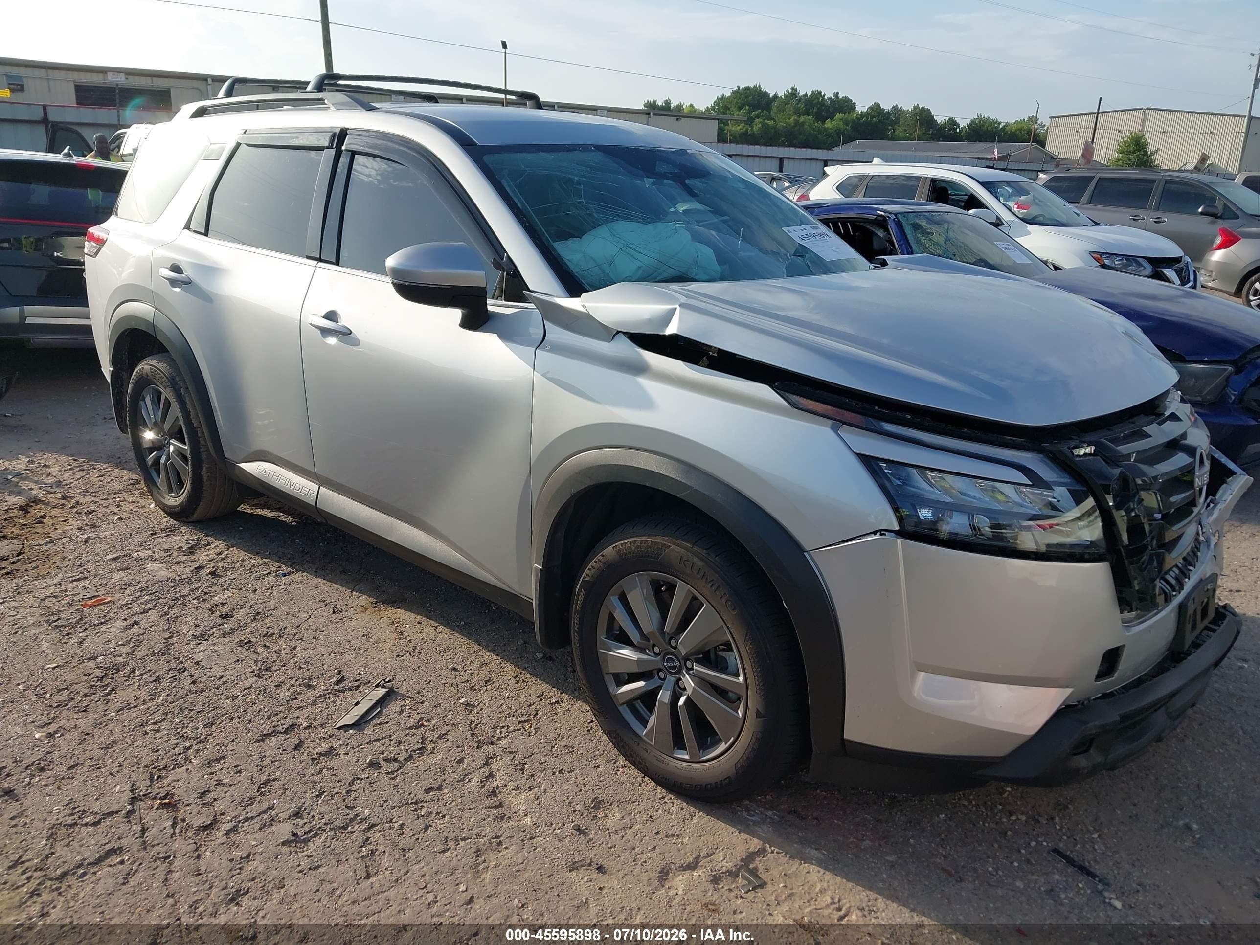 2025 Nissan Pathfinder VIN 5N1DR3BA1SC288137 — IAAI salvage auction photo