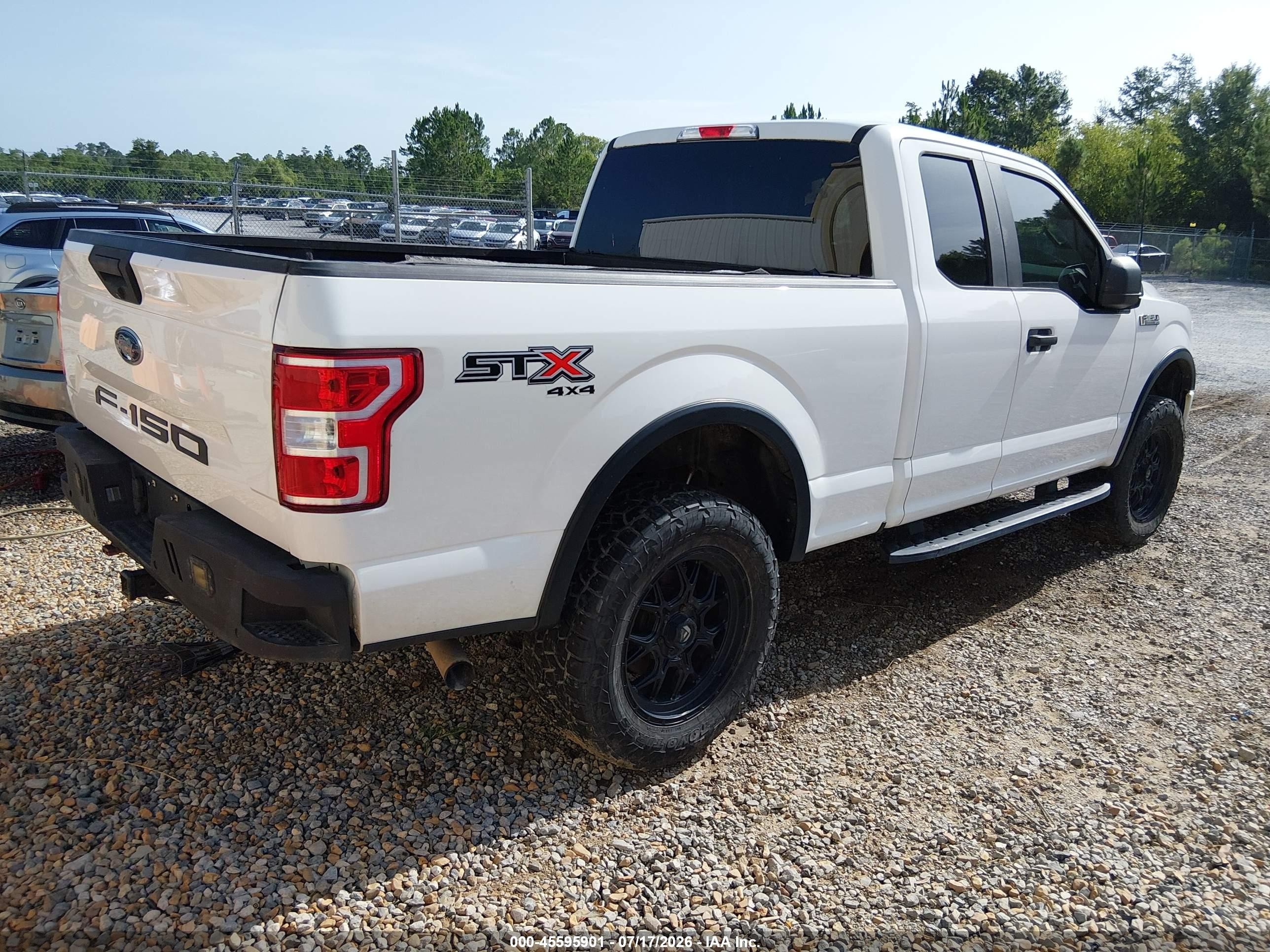 2018 Ford F-150 VIN 1FTEX1EP7JFB51266 IAAI salvage auction — Biohazard/Chemical, Salvage (Alabama), sold $3,300 on 2026-09-18 (photo 4)
