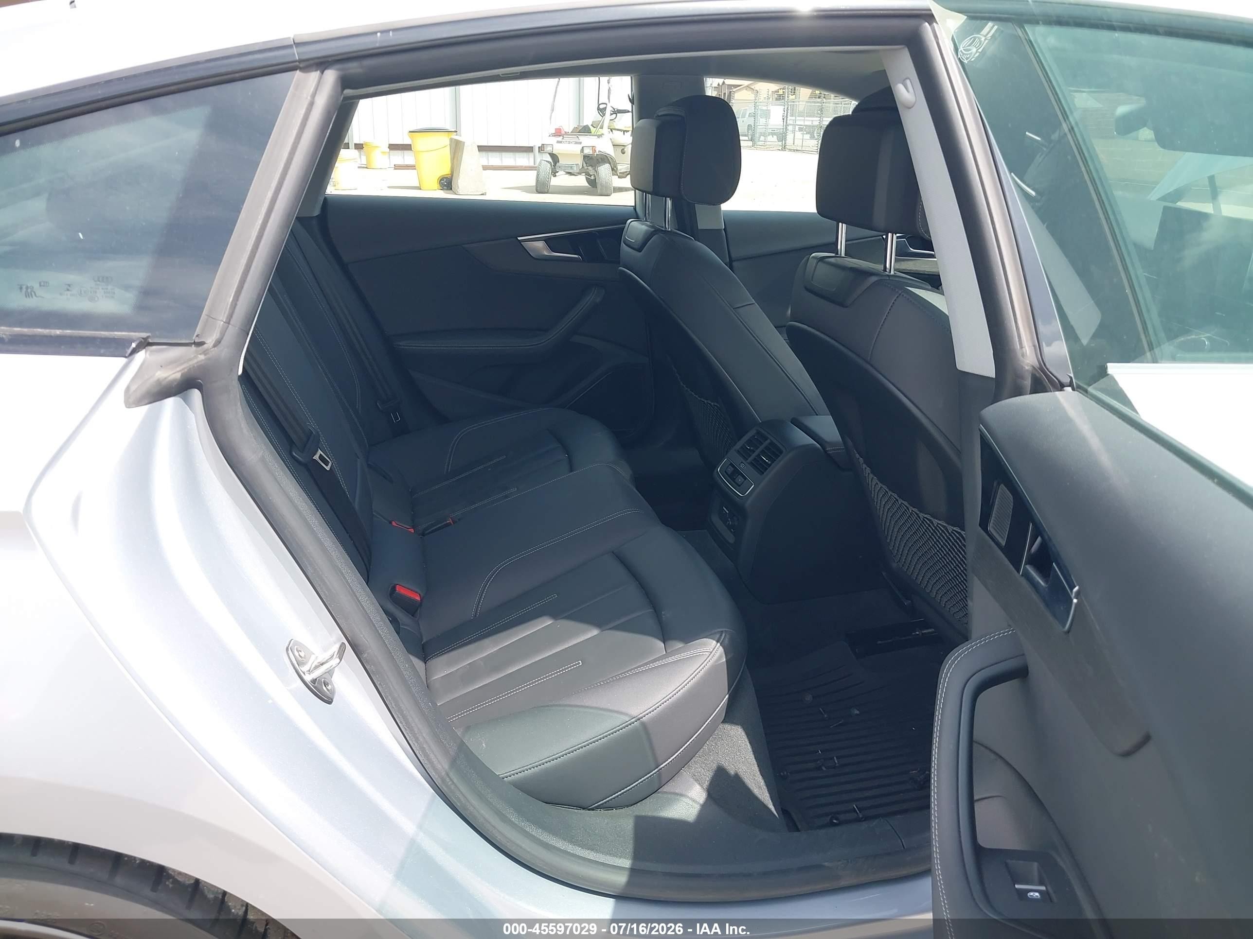 2022 Audi A5 Sportback VIN WAUCBCF54NA029222 IAAI salvage auction — Front End, Salvage (Arkansas), sold $9,700 on 2026-09-25 (photo 8)