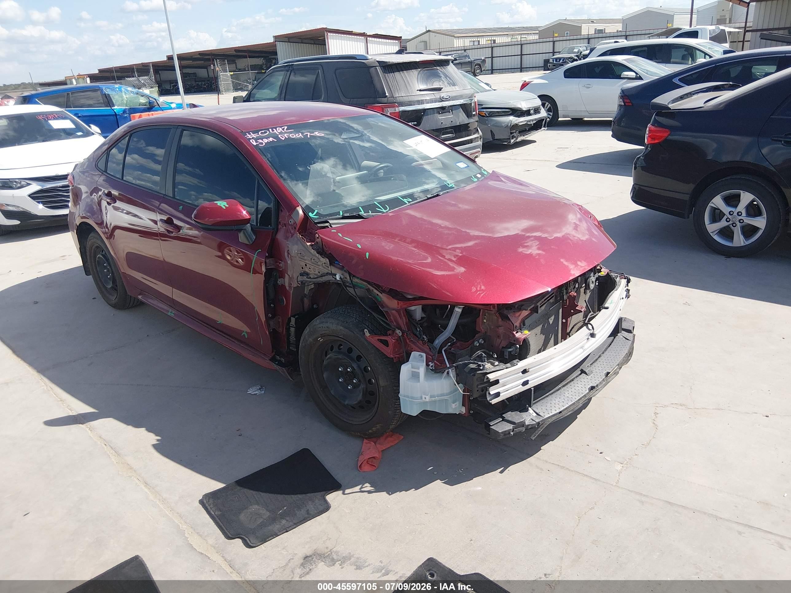 2024 Toyota Corolla VIN 5YFB4MDE4RP215619 — IAAI salvage auction photo