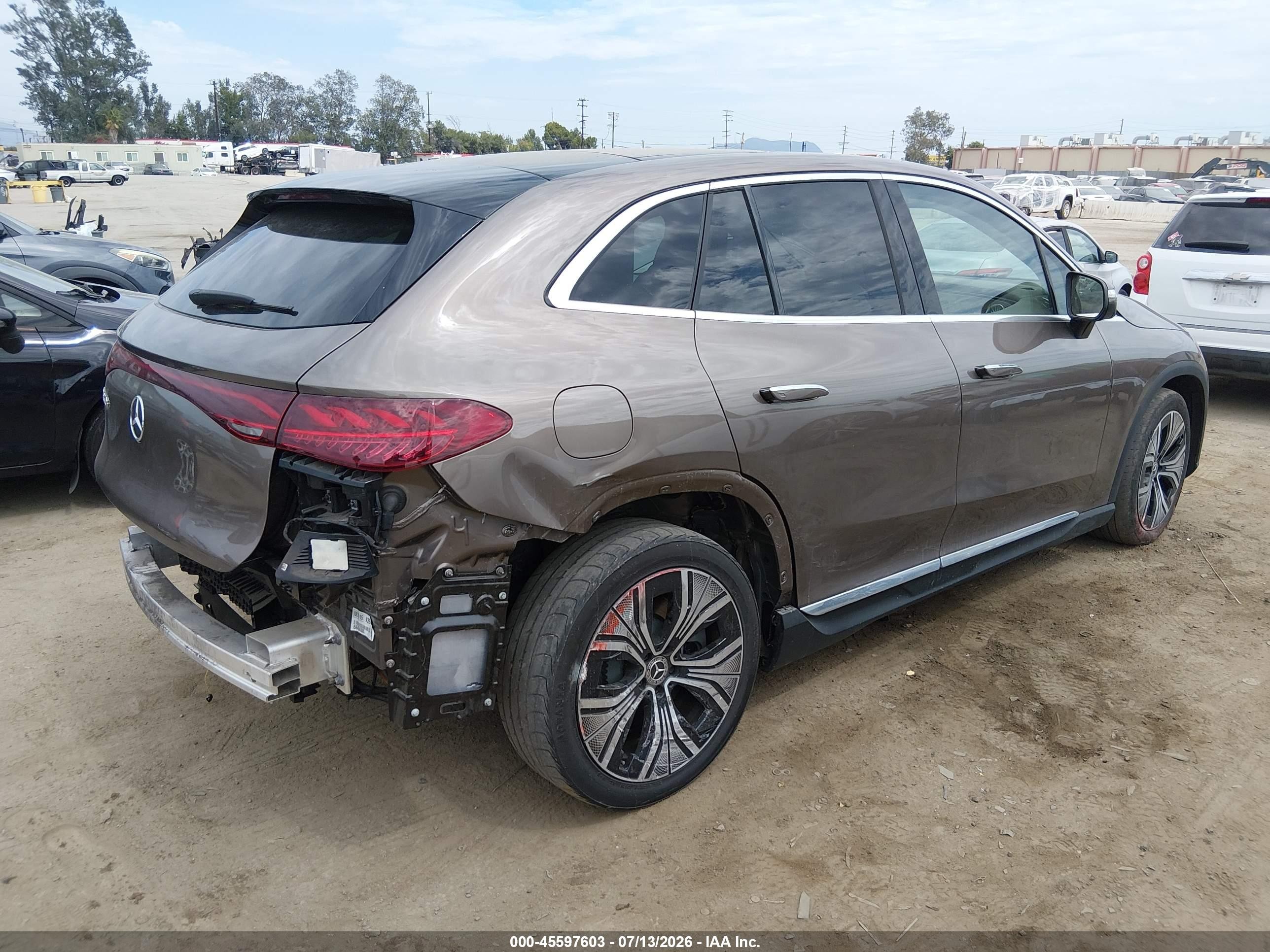 2024 Mercedes-benz VIN 4JGGM2BB9RA050847 IAAI salvage auction — Rear End, Salvage (California), sold $23,400 on 2026-08-16 (photo 4)