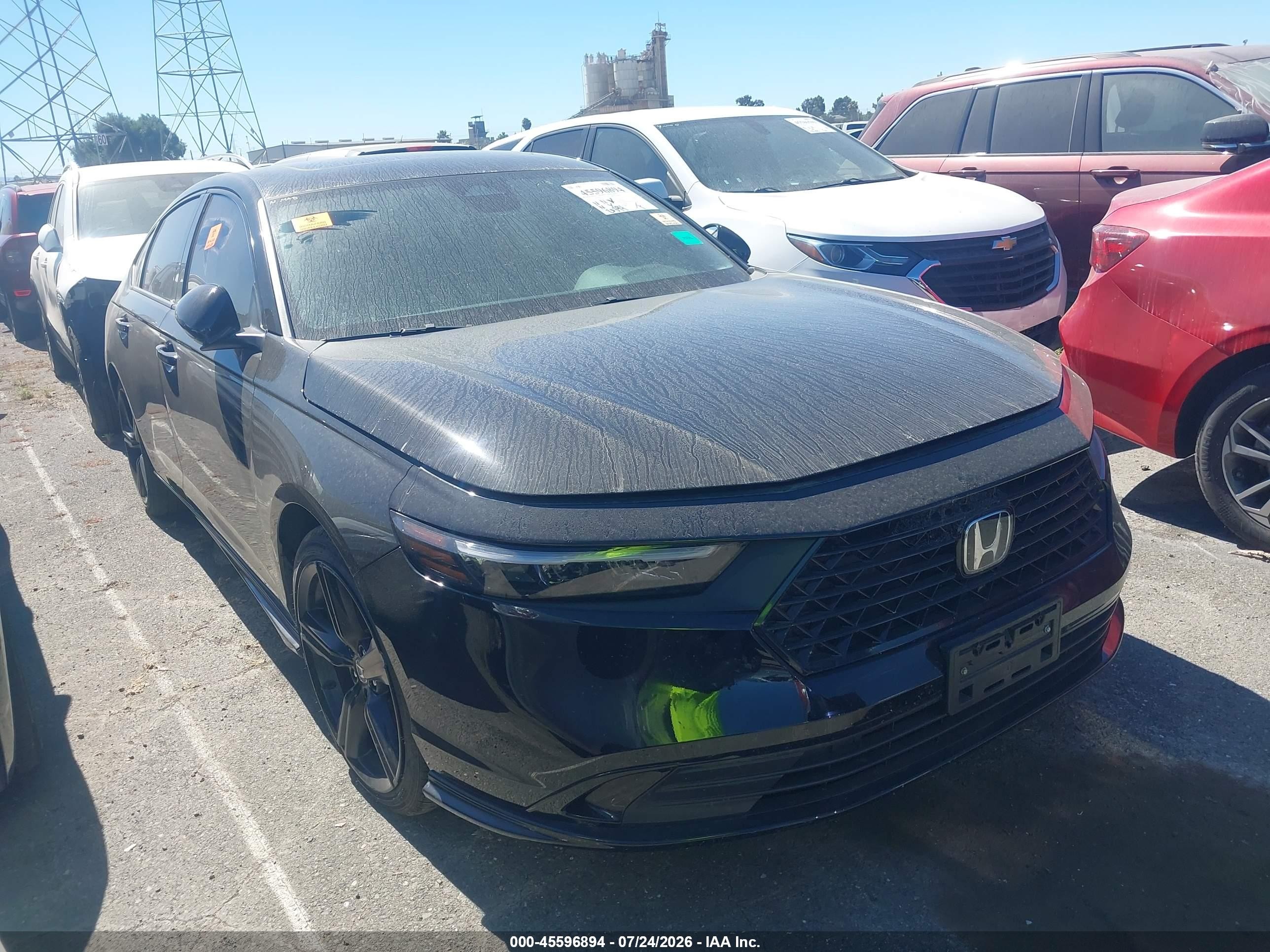 2025 Honda Accord VIN 1HGCY2F79SA003242 — IAAI salvage auction photo