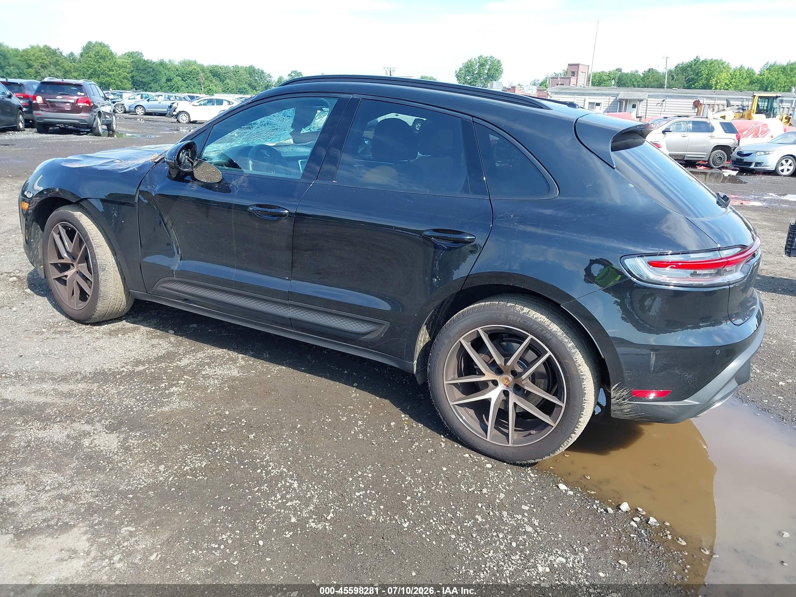 2025 Porsche Macan VIN WP1AA2A53SLB10290 IAAI salvage auction — Front End, Salvage (Idaho), sold $19,100 on 2026-08-26 (photo 3)