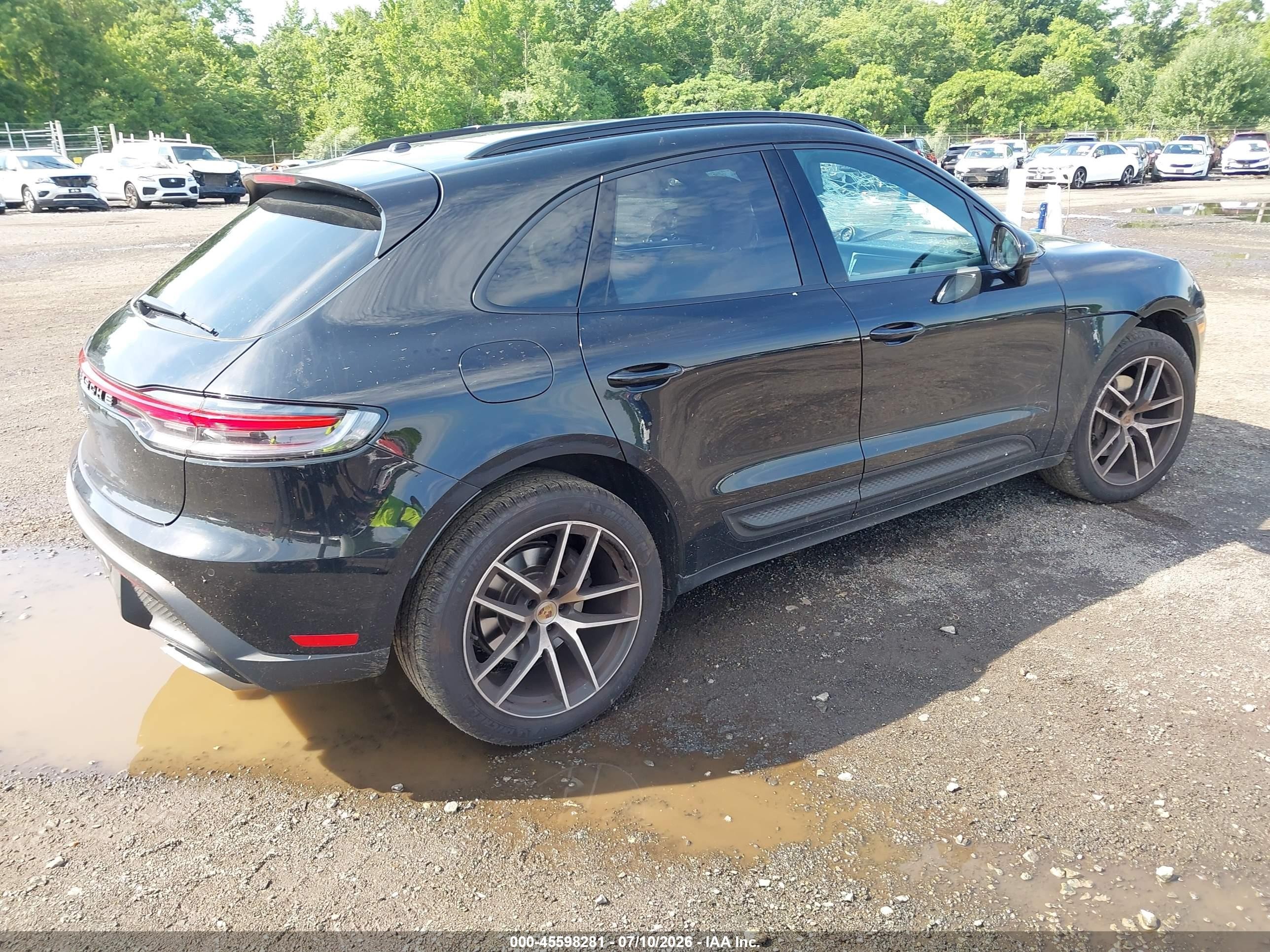 2025 Porsche Macan VIN WP1AA2A53SLB10290 IAAI salvage auction — Front End, Salvage (Idaho), sold $19,100 on 2026-08-26 (photo 4)