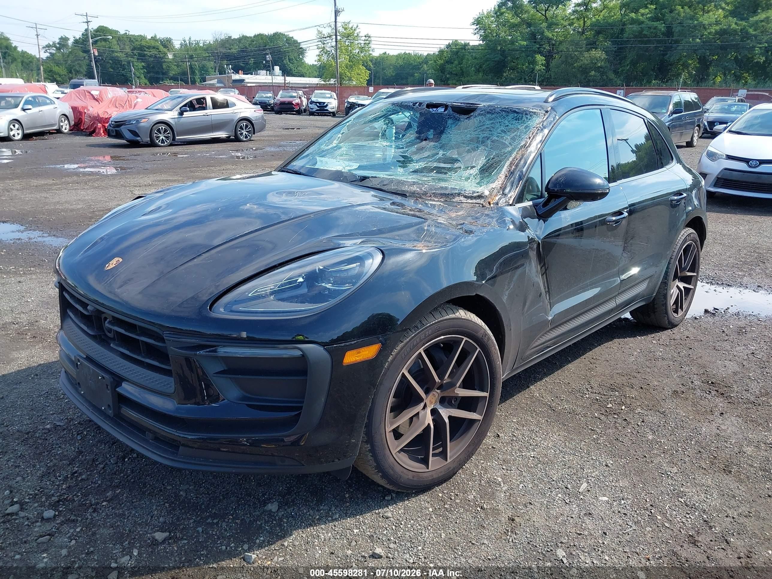 2025 Porsche Macan VIN WP1AA2A53SLB10290 IAAI salvage auction — Front End, Salvage (Idaho), sold $19,100 on 2026-08-26 (photo 6)