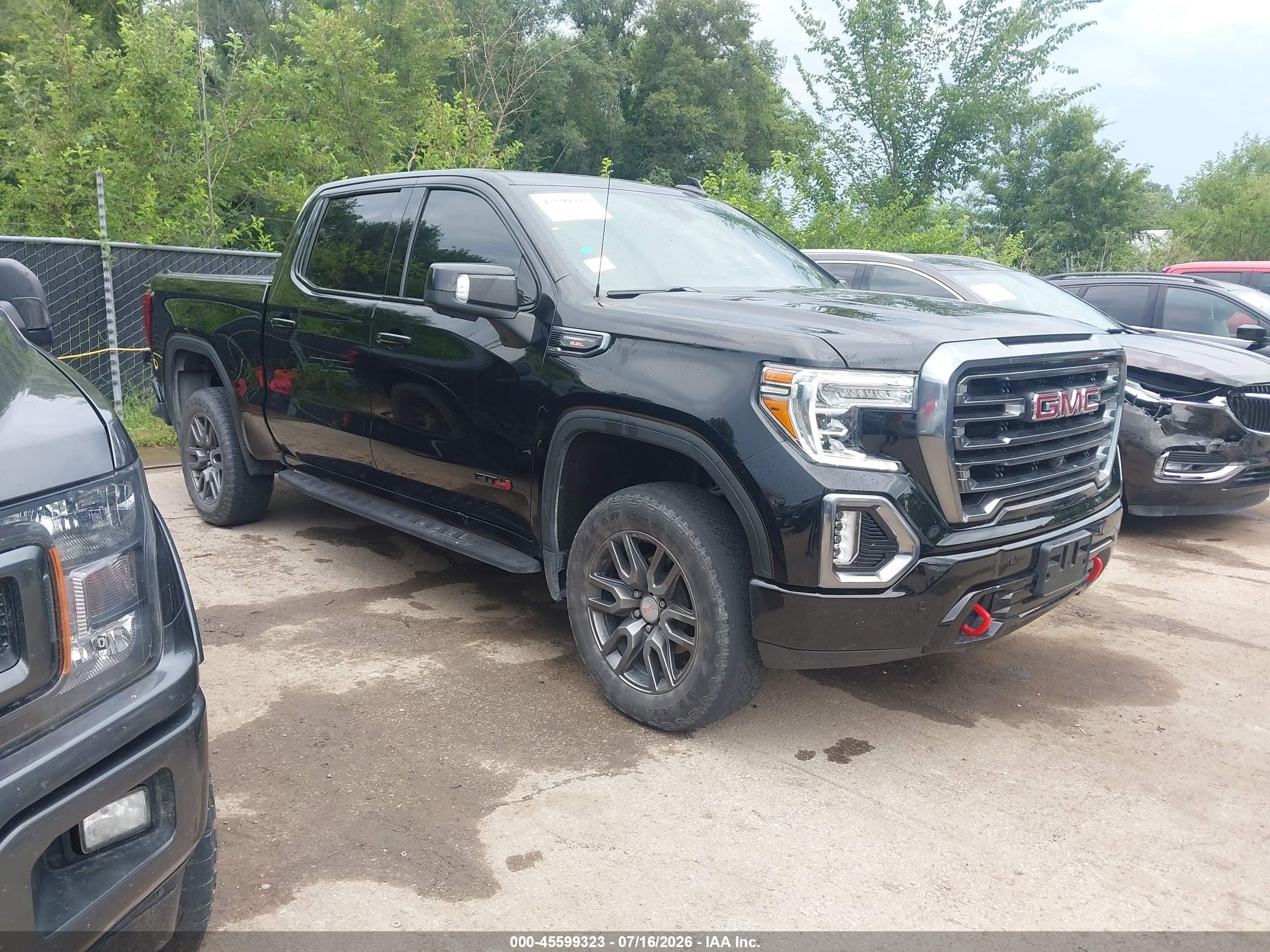 2022 GMC Sierra 1500 Limited VIN 1GTP9EEL7NZ143633 — IAAI salvage auction photo