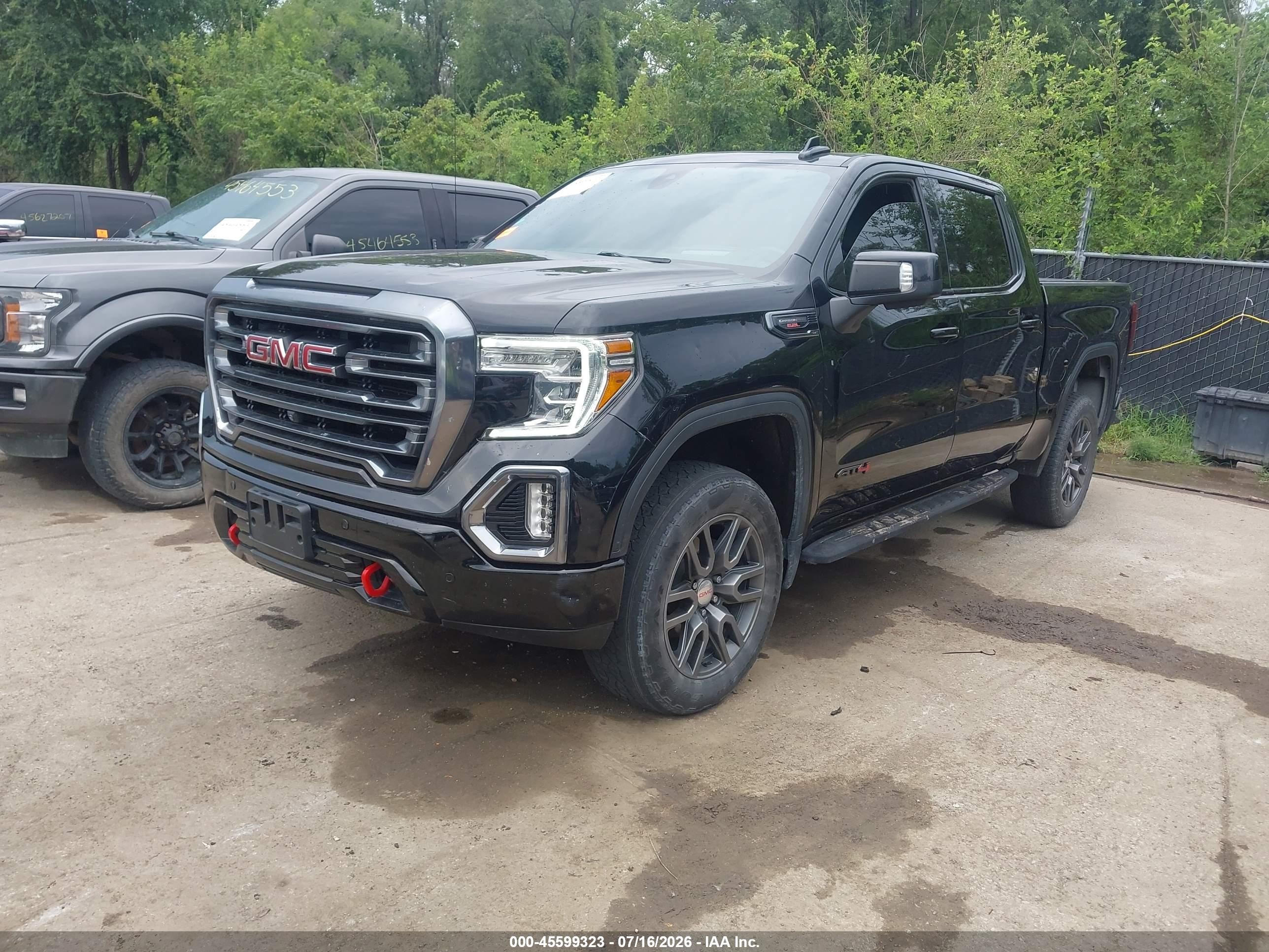 2022 GMC Sierra 1500 Limited VIN 1GTP9EEL7NZ143633 IAAI salvage auction — Hail, Salvage (Missouri), sold $24,100 on 2026-08-22 (photo 2)