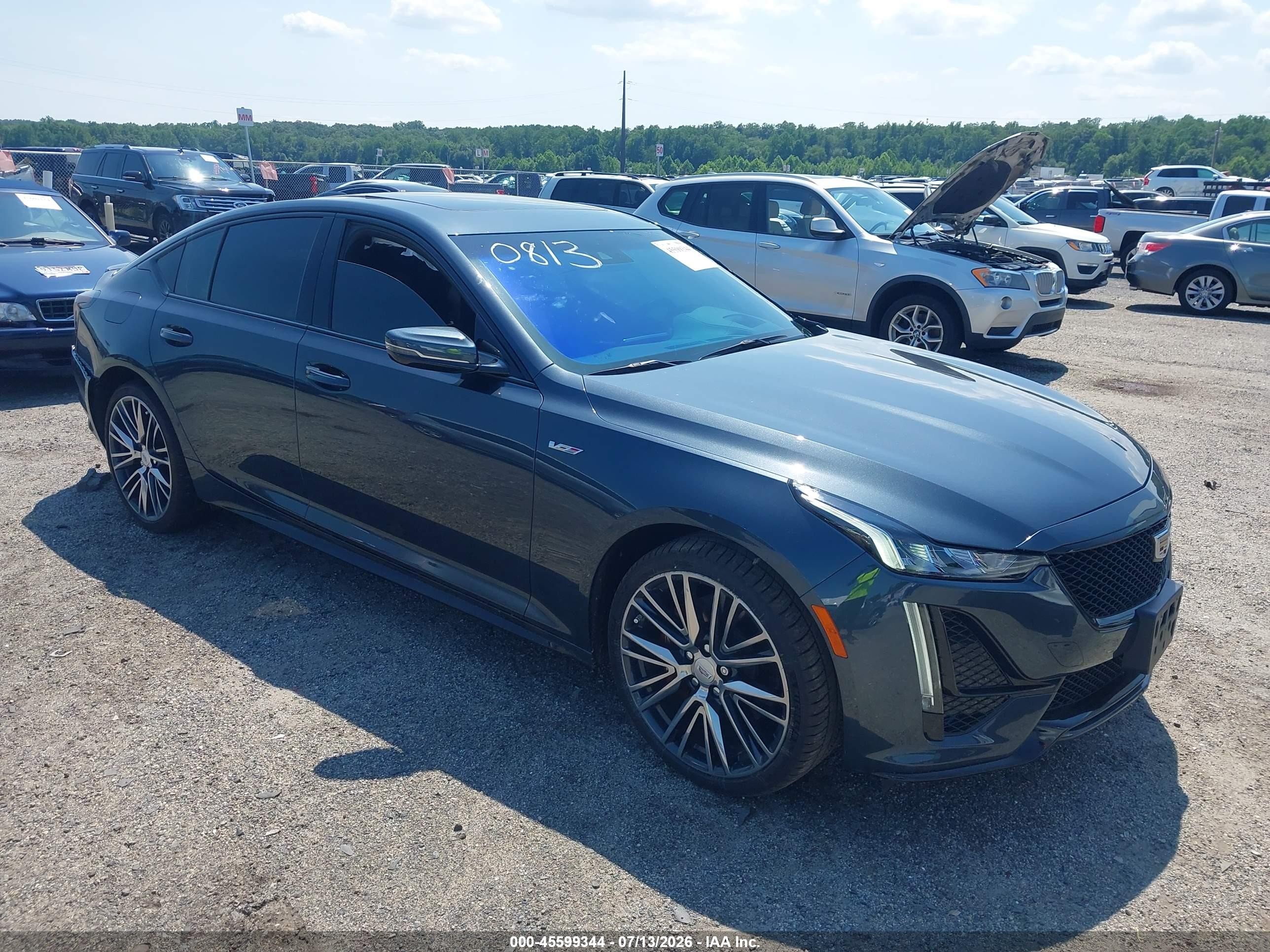 2021 Cadillac CT5 VIN 1G6DV5RW9M0130813 — IAAI salvage auction photo