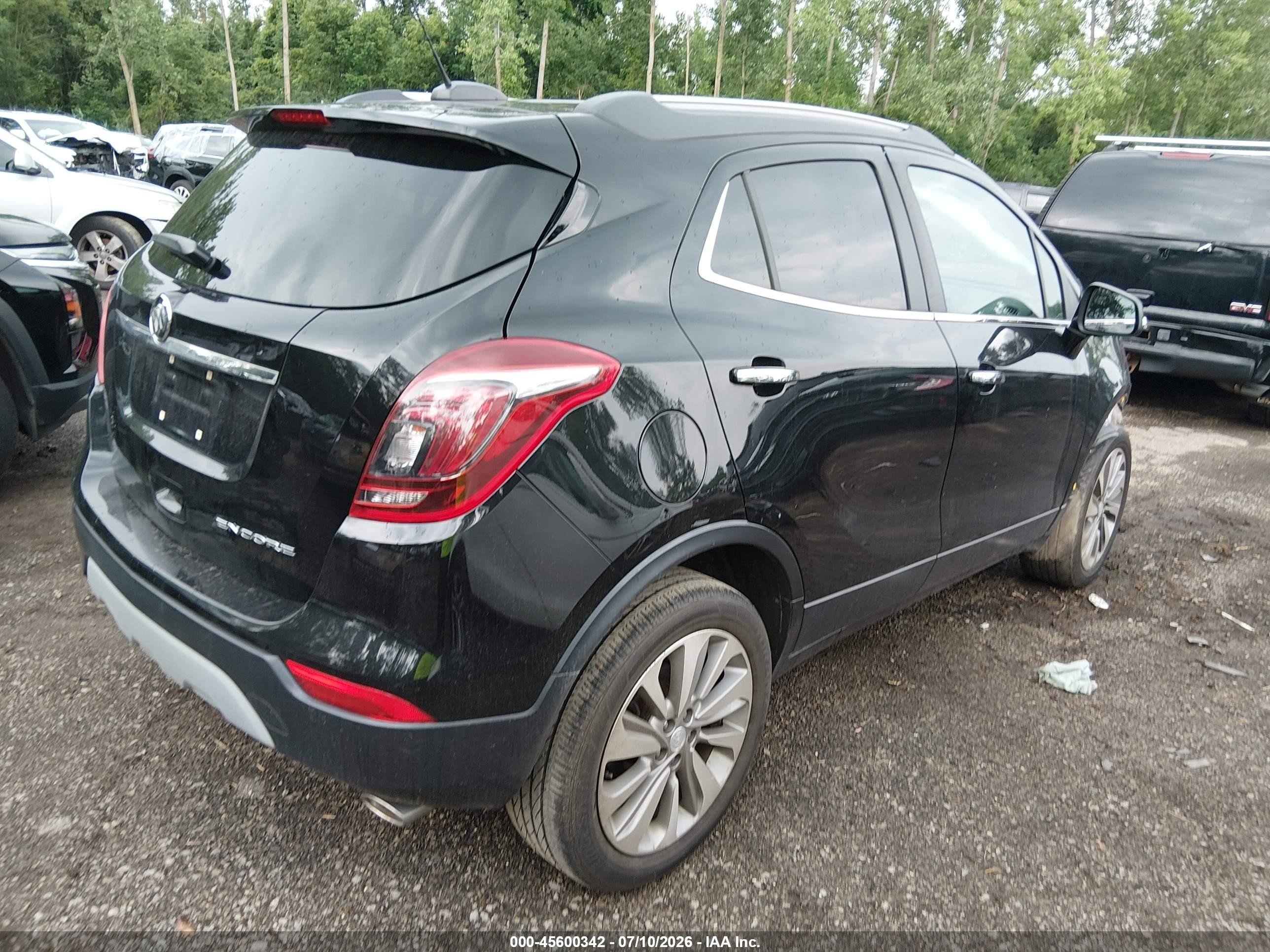 2019 Buick Encore VIN KL4CJASB0KB743029 IAAI salvage auction — Front End, Salvage (Ohio), sold $1,100 on 2026-09-10 (photo 4)