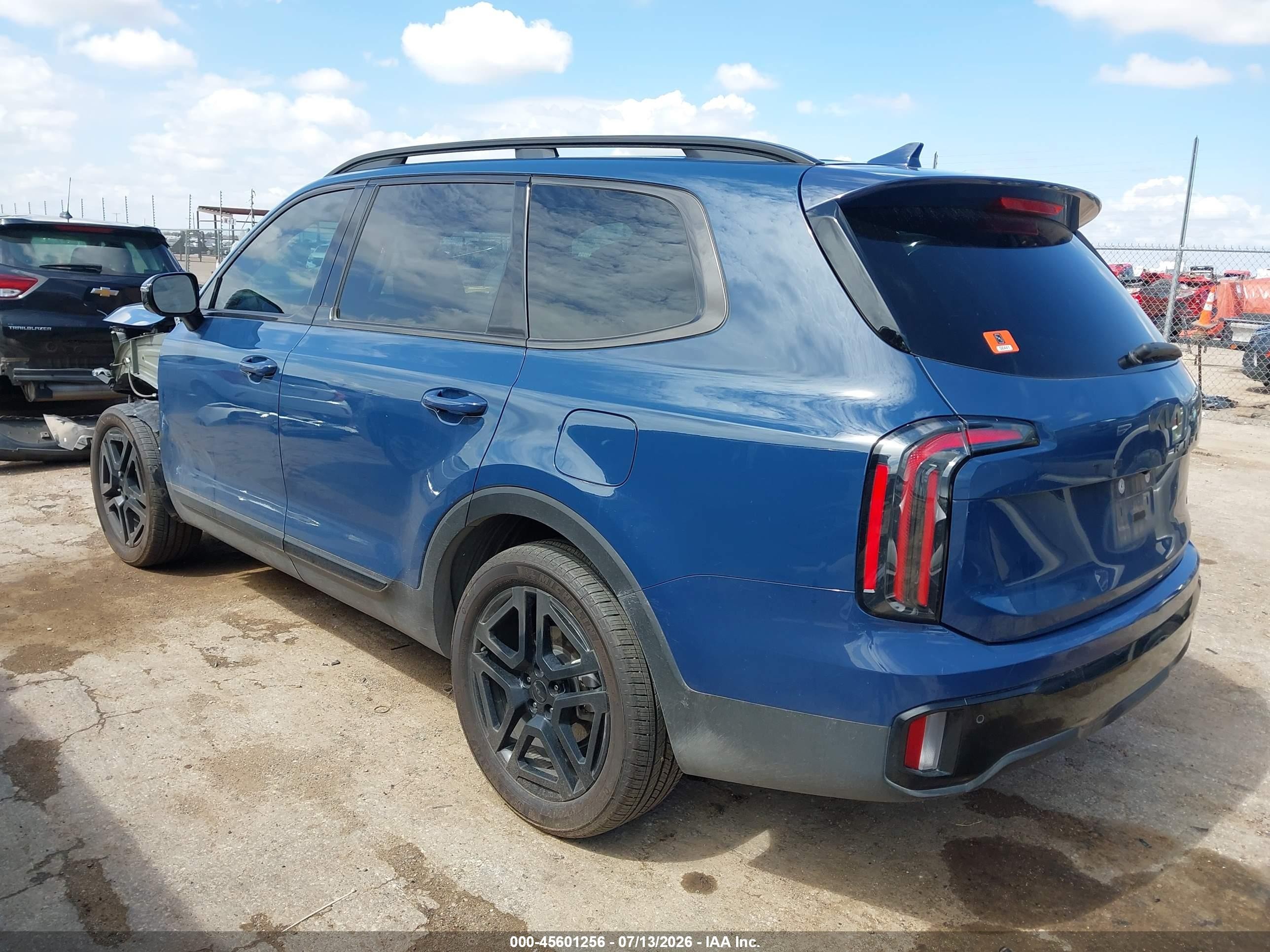 2025 Kia Telluride VIN 5XYP5DGC8SG568582 — IAAI salvage auction photo