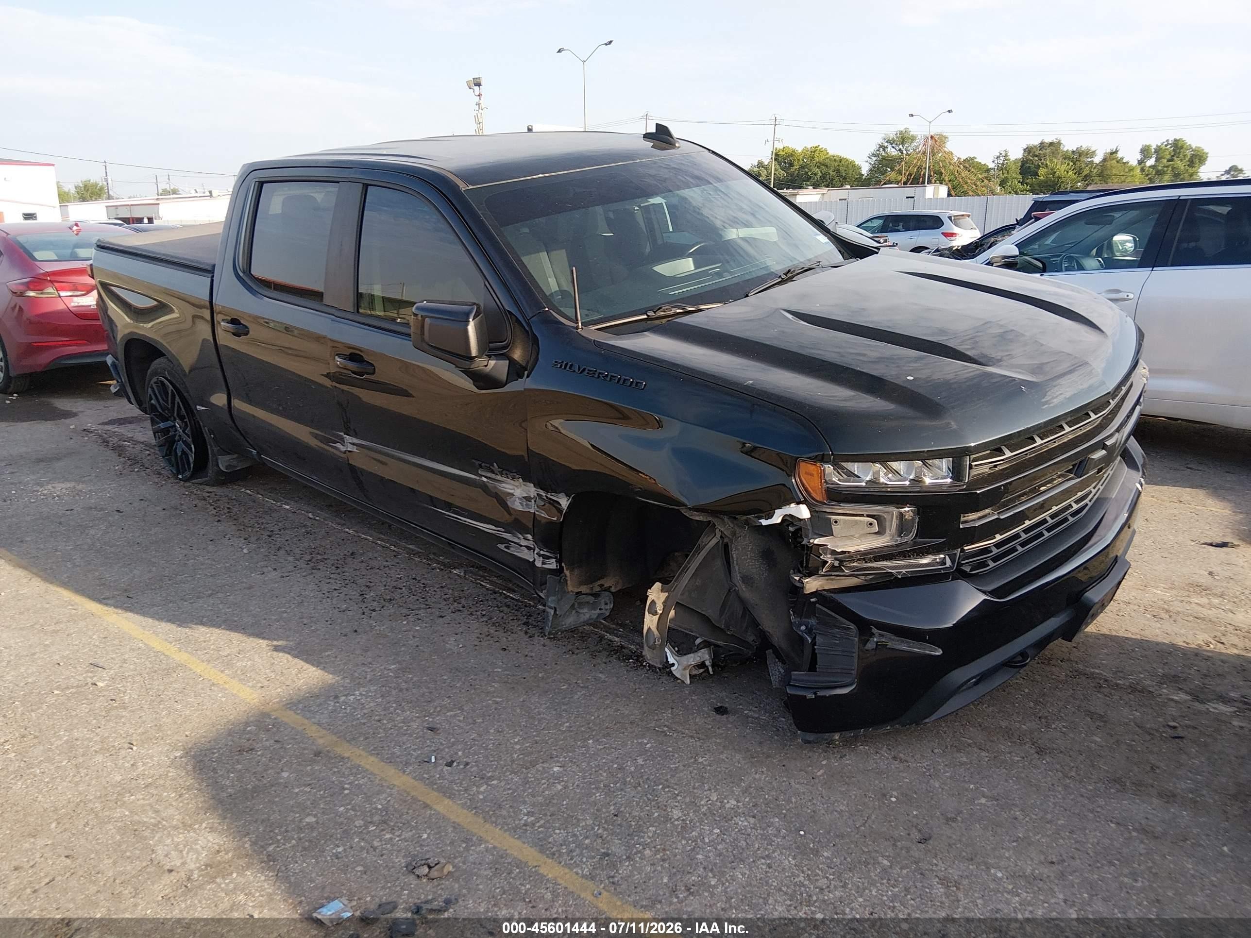 2022 Chevrolet Silverado 1500 VIN 3GCPWDED5NG124820 — IAAI salvage auction photo