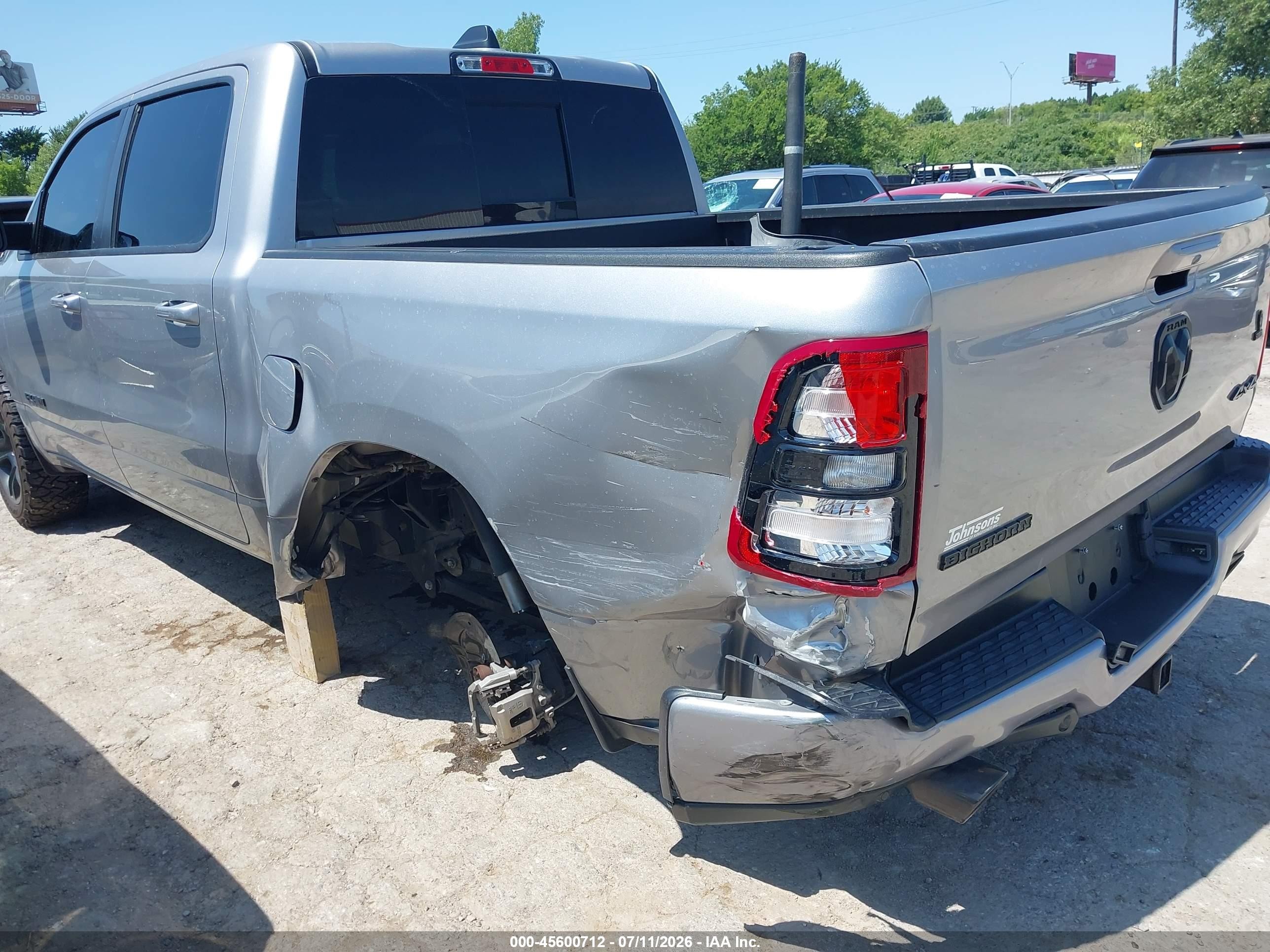 2022 Ram 1500 VIN 1C6SRFFT5NN220531 IAAI salvage auction — Rear End, Clear (Oklahoma), sold $11,050 on 2026-09-09 (photo 6)