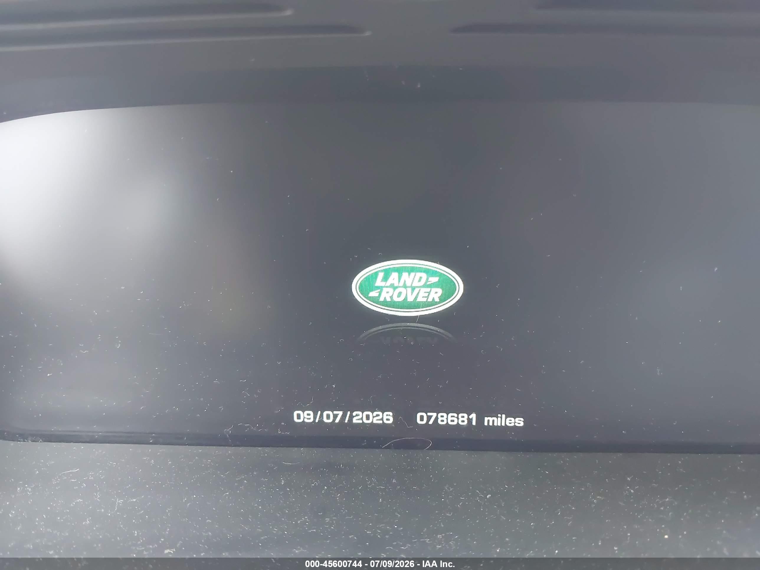 2015 Land rover RANGE ROVER VIN SALGS2VF8FA205997 IAAI salvage auction — Unknown, Salvage (Pennsylvania), sold $3,050 on 2026-09-08 (photo 7)
