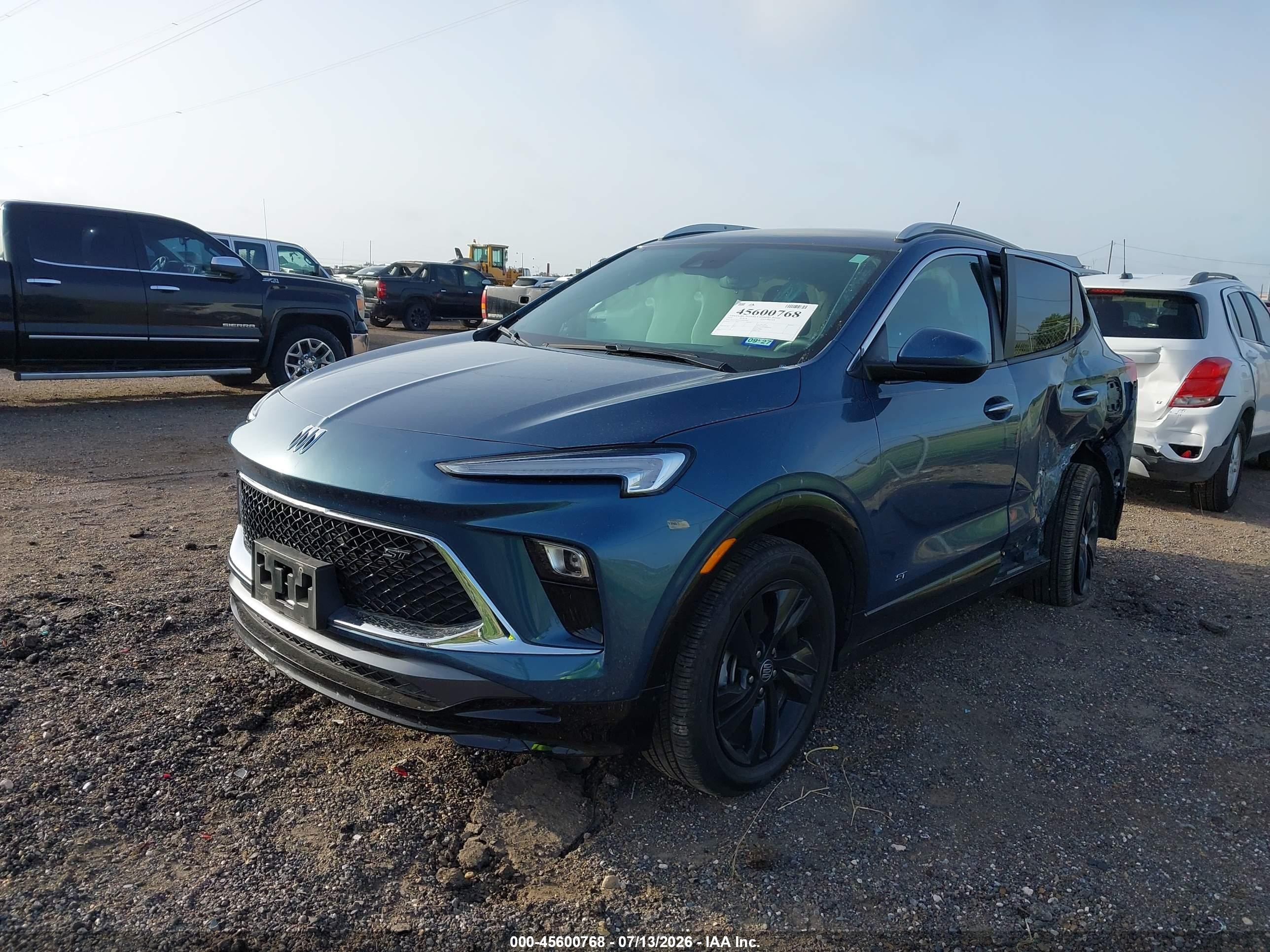 2026 Buick Encore gx VIN KL4AMDSL6TB034003 IAAI salvage auction — Side, Original (Texas), sold $8,500 on 2026-09-29 (photo 2)