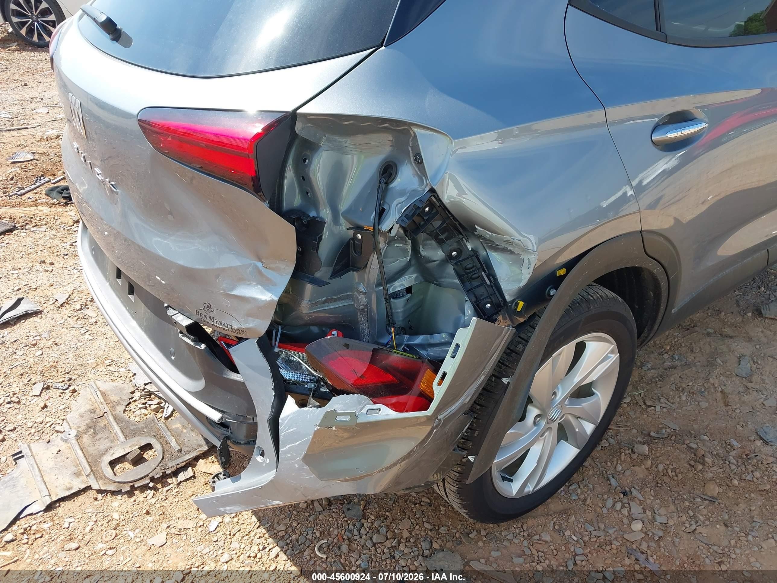 2026 Buick Encore GX VIN KL4AMBSL3TB050504 IAAI salvage auction — Rear End, Salvage (North Carolina), sold $5,300 on 2026-09-14 (photo 6)