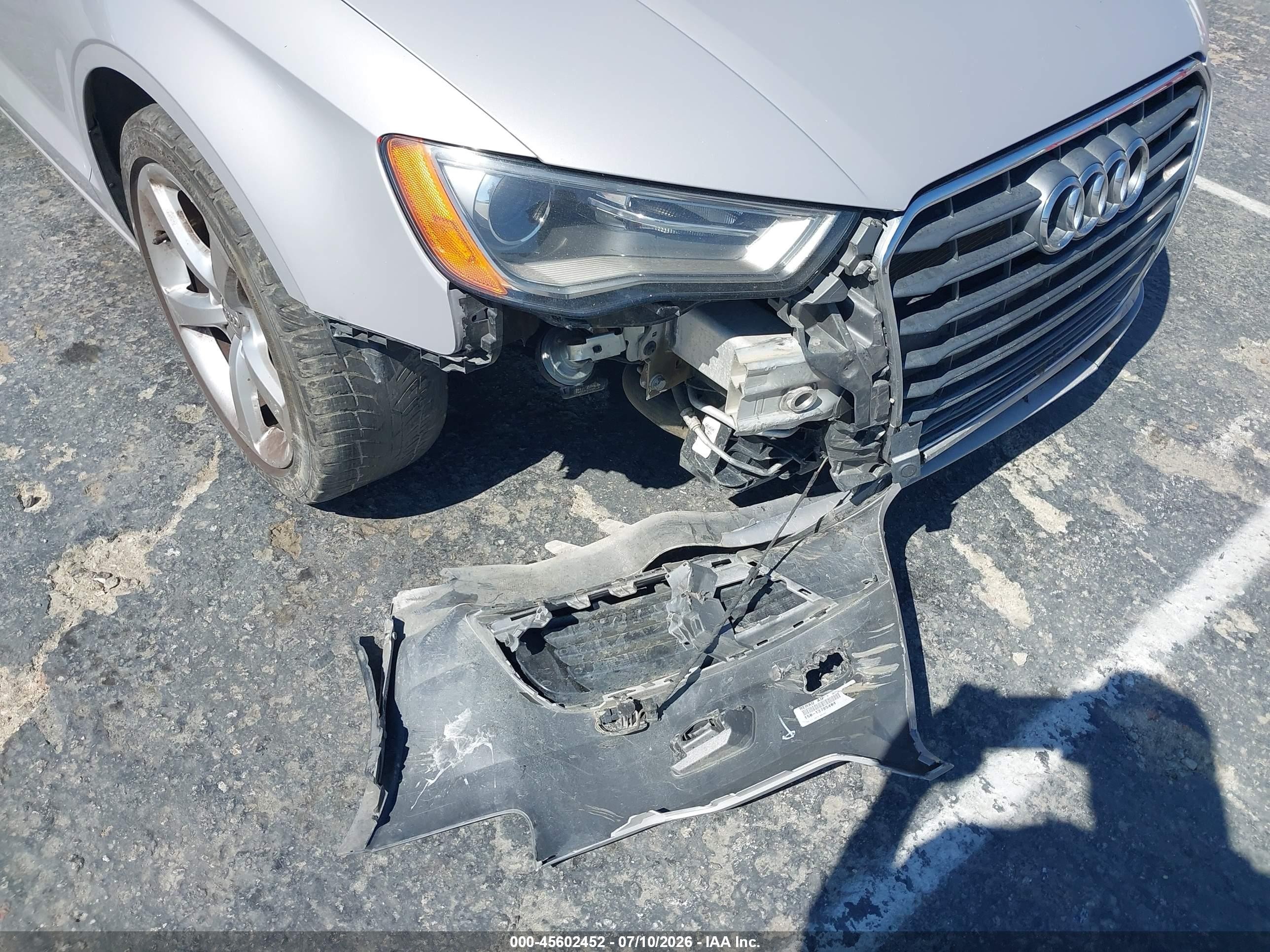 2016 Audi A3 VIN WAUA7GFF6G1063349 IAAI salvage auction — Unknown, Salvage (California), sold $1,550 on 2026-09-13 (photo 6)