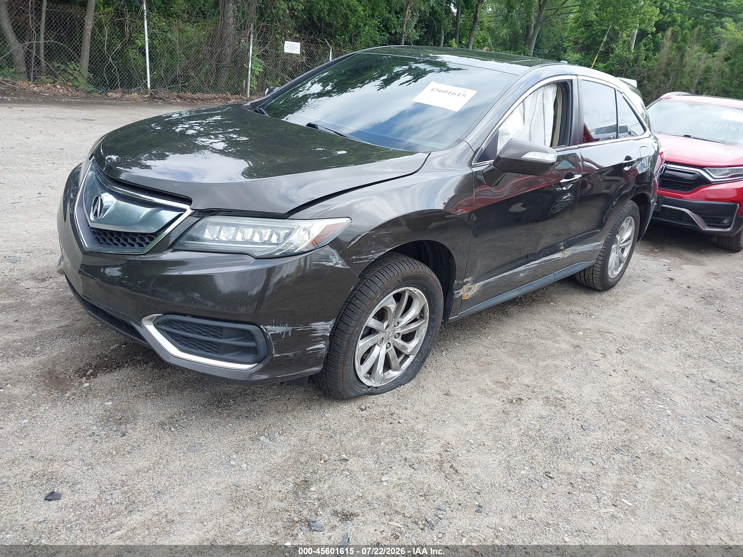 2016 Acura Rdx VIN 5J8TB4H37GL002948 IAAI salvage auction — Side, Salvage (Rhode Island), sold $700 on 2026-09-08 (photo 2)