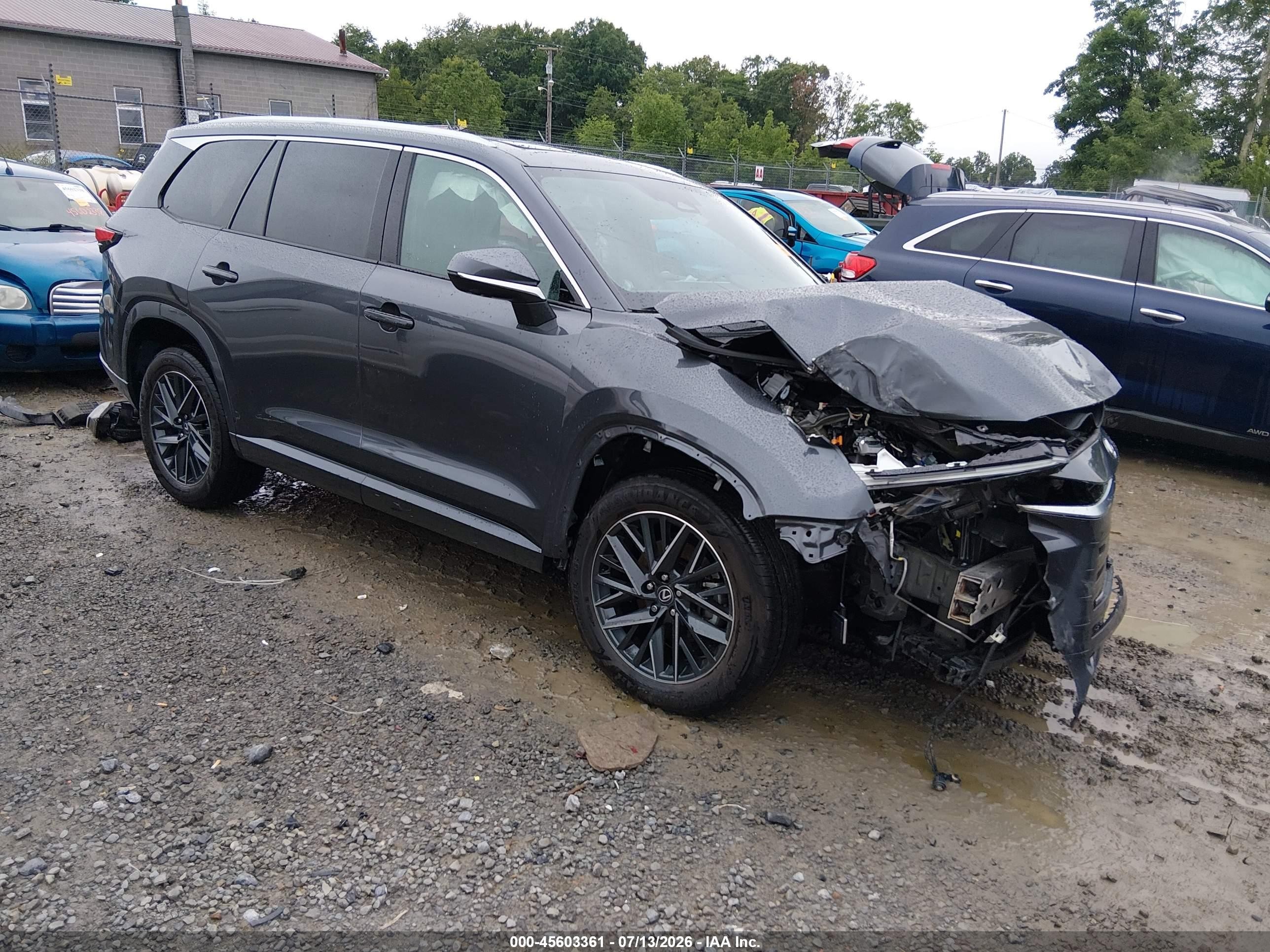 2025 Lexus TX 350 VIN 5TDAAAB60SS035694 — IAAI salvage auction photo