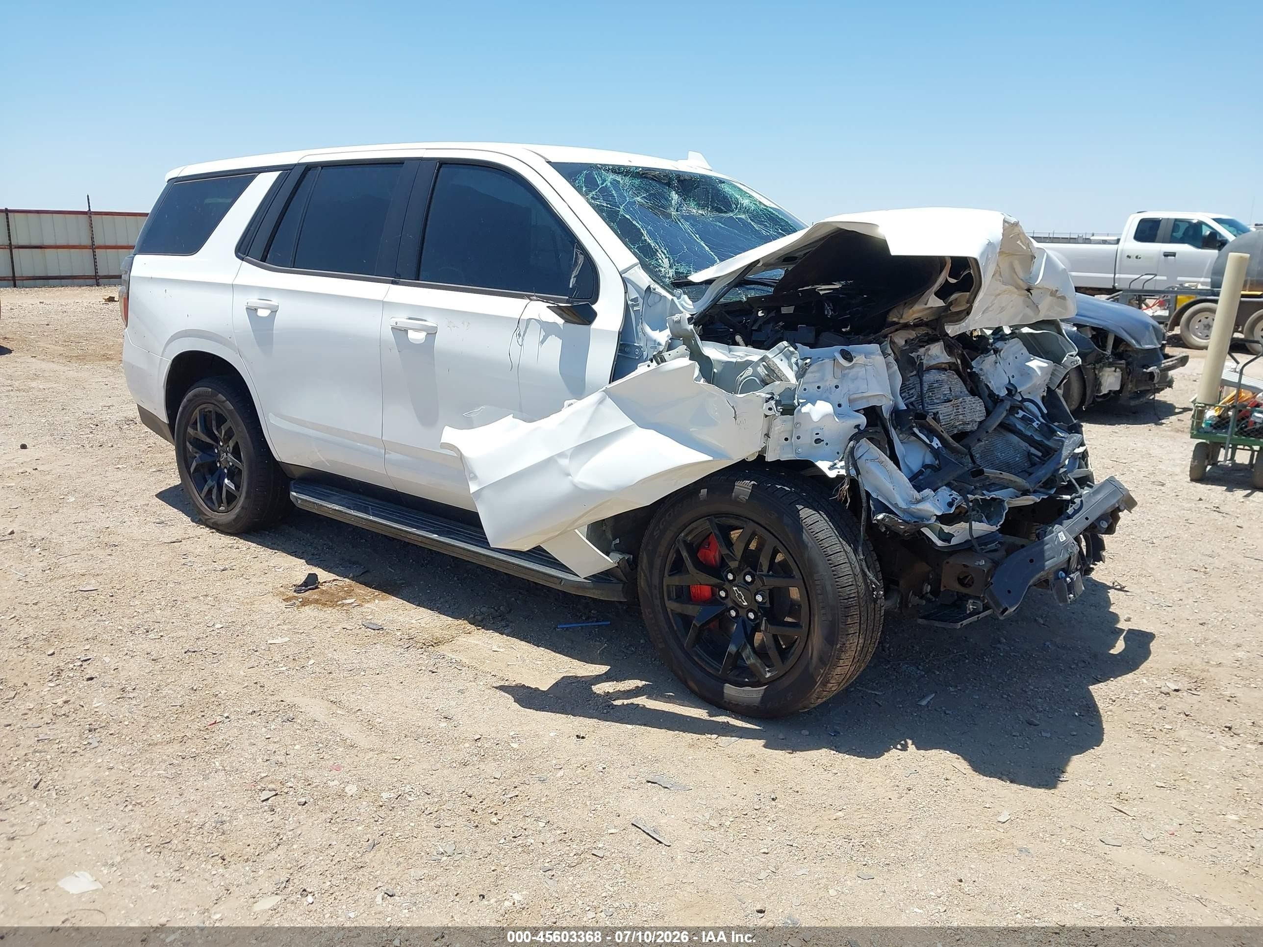 2023 Chevrolet Tahoe VIN 1GNSKRKL3PR376784 — IAAI salvage auction photo