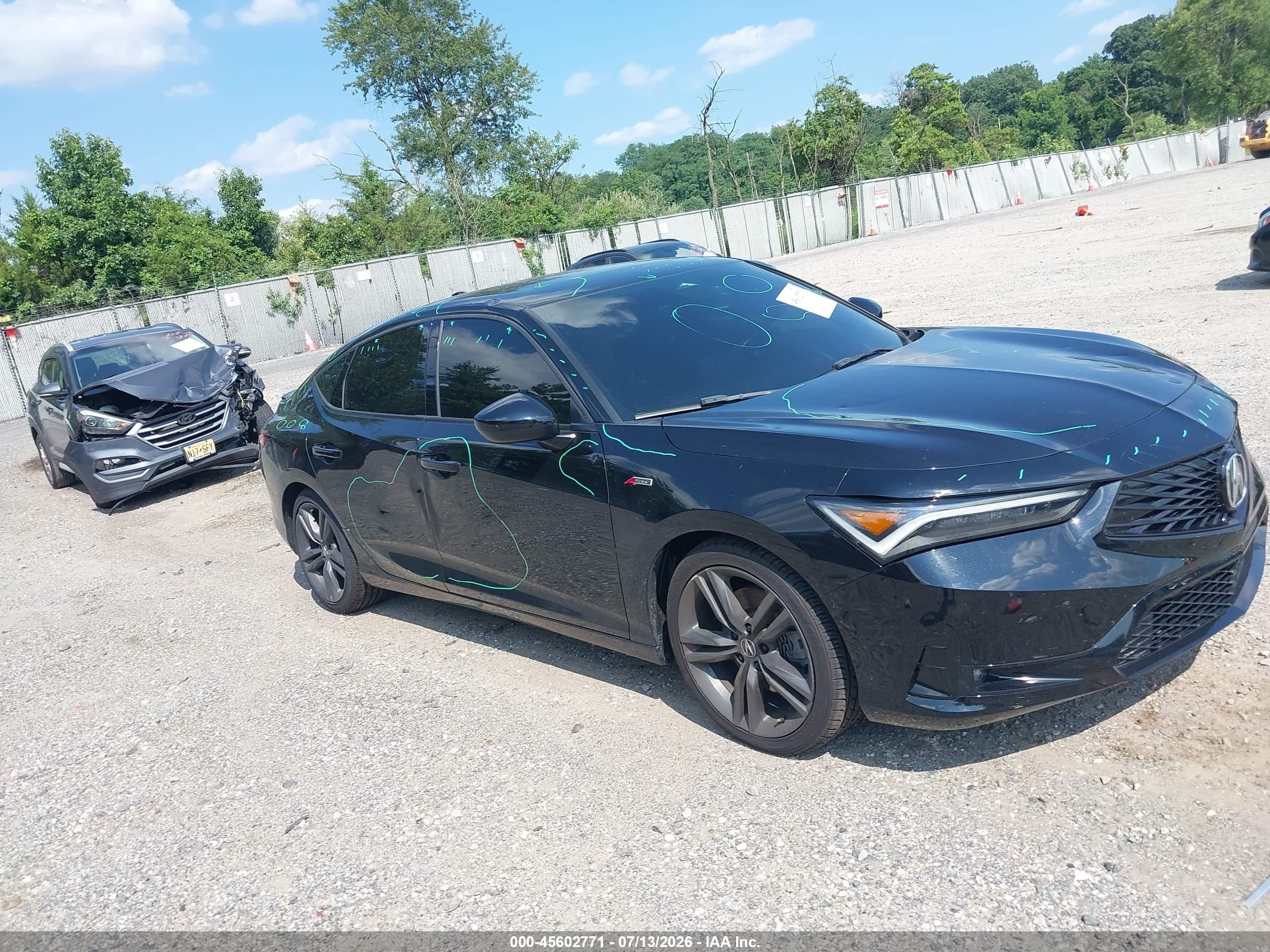 2023 Acura Integra VIN 19UDE4H35PA007539 — IAAI salvage auction photo
