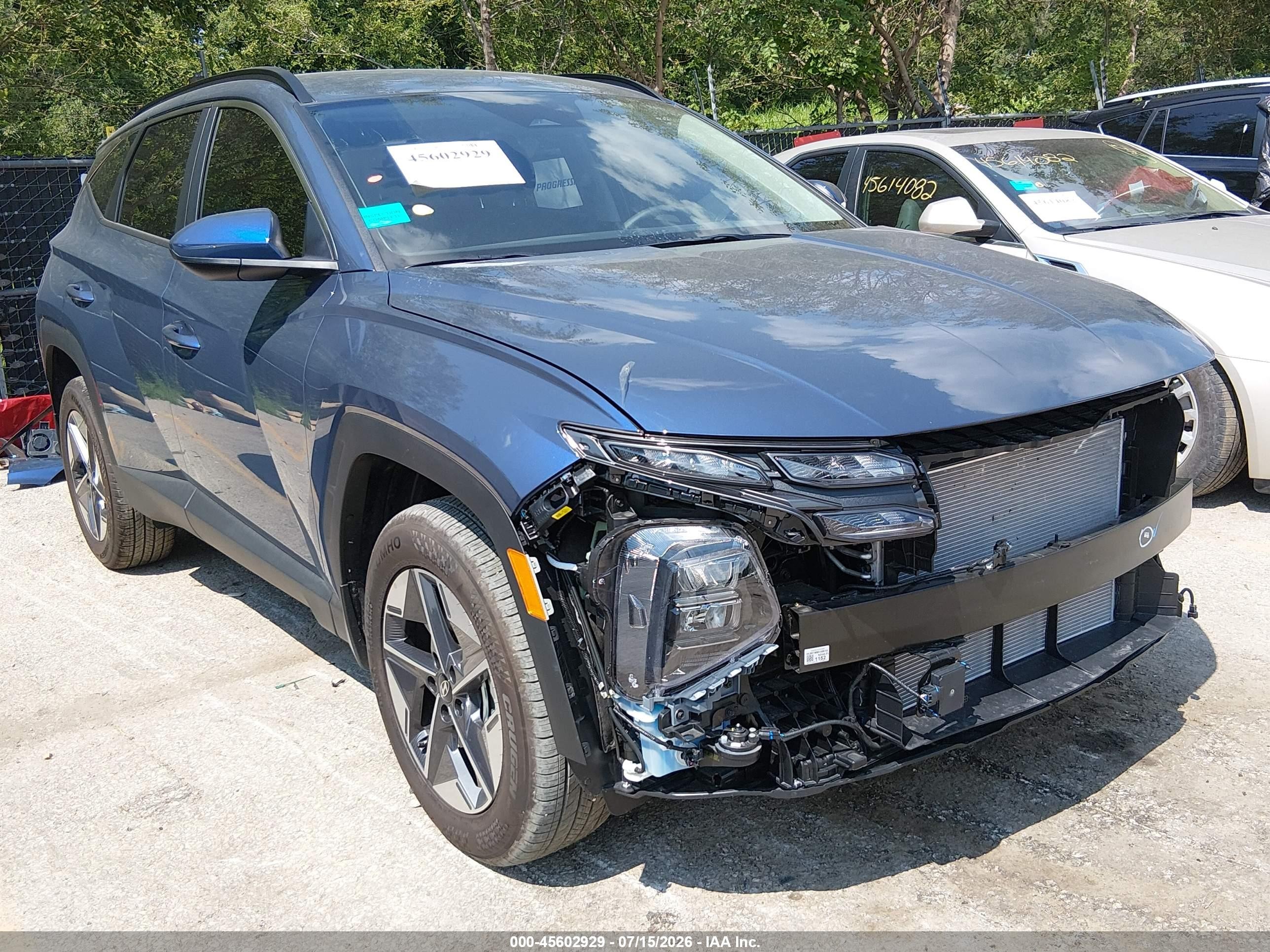 2026 Hyundai Tucson VIN 5NMJBCDE0TH677107 — IAAI salvage auction photo