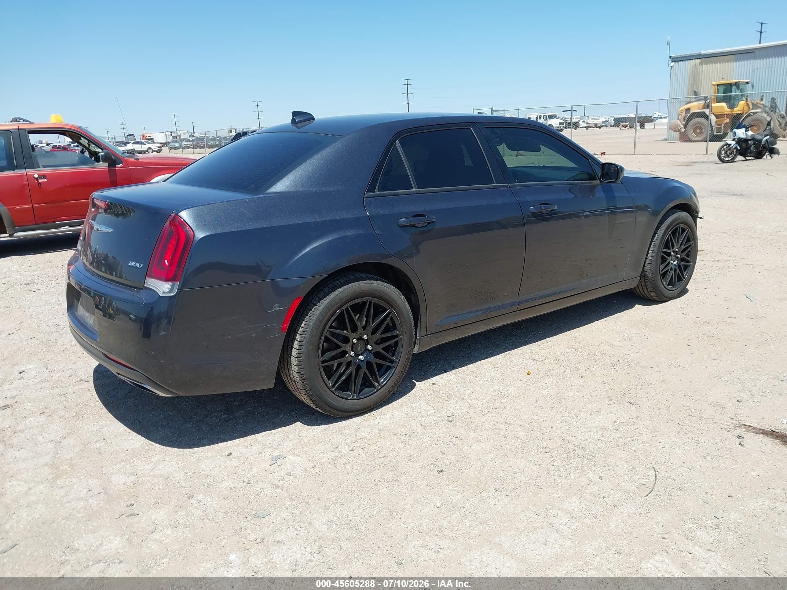 2019 Chrysler 300 VIN 2C3CCARG9KH560452 IAAI salvage auction — Front End, Original (Texas), sold $3,725 on 2026-09-14 (photo 4)