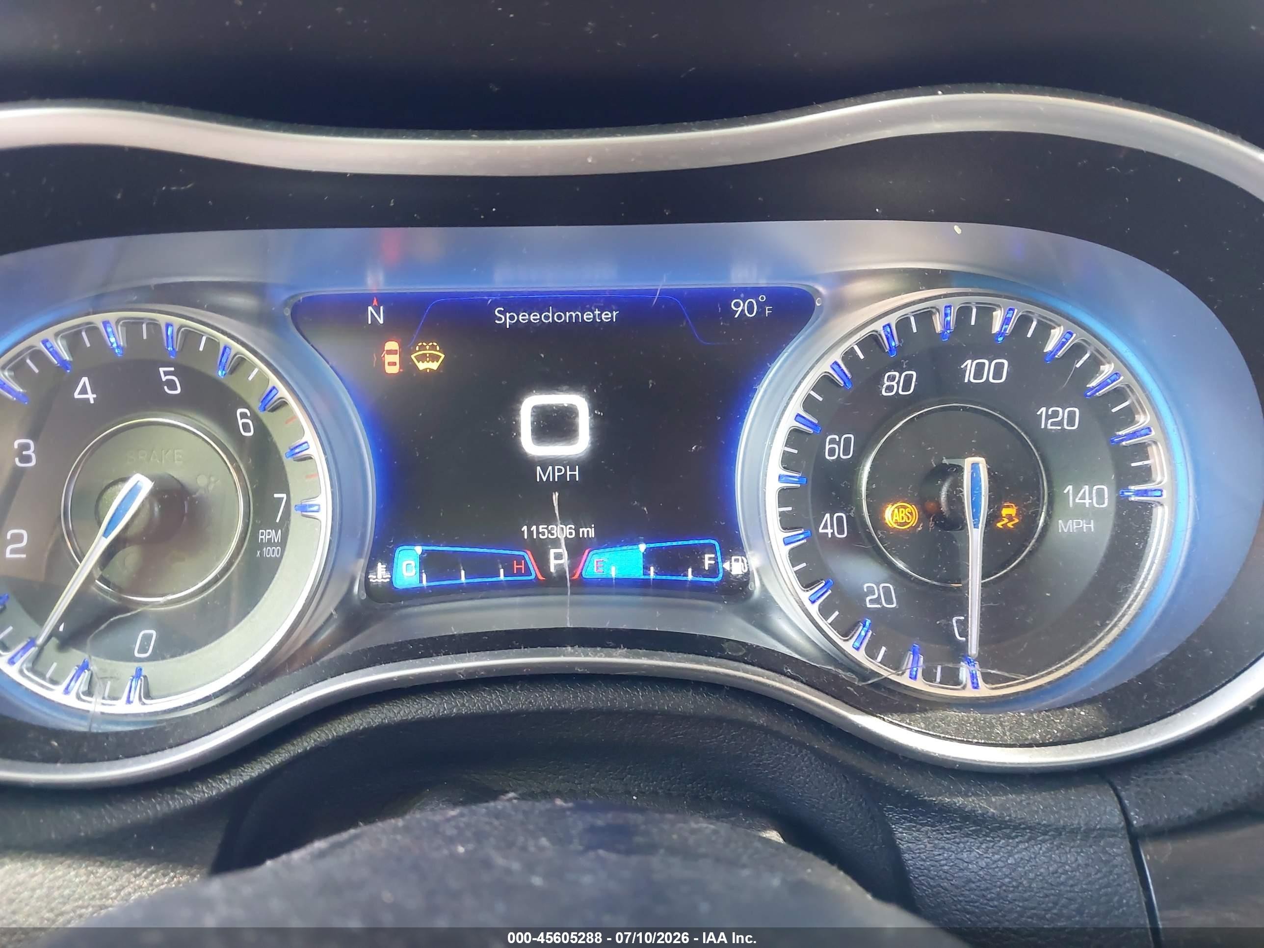 2019 Chrysler 300 VIN 2C3CCARG9KH560452 IAAI salvage auction — Front End, Original (Texas), sold $3,725 on 2026-09-14 (photo 7)