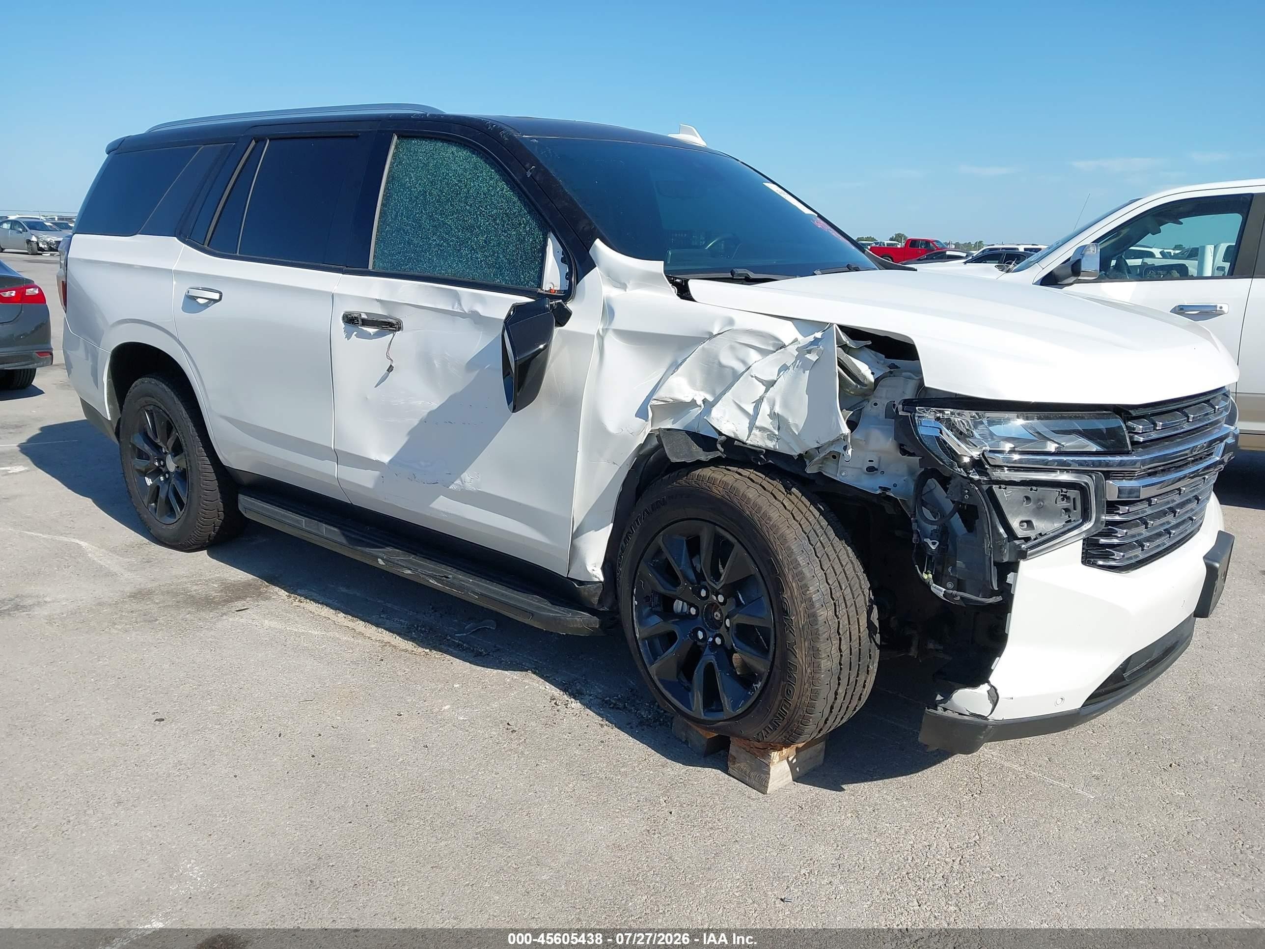 2023 Chevrolet Tahoe VIN 1GNSKSKD3PR157453 — IAAI salvage auction photo