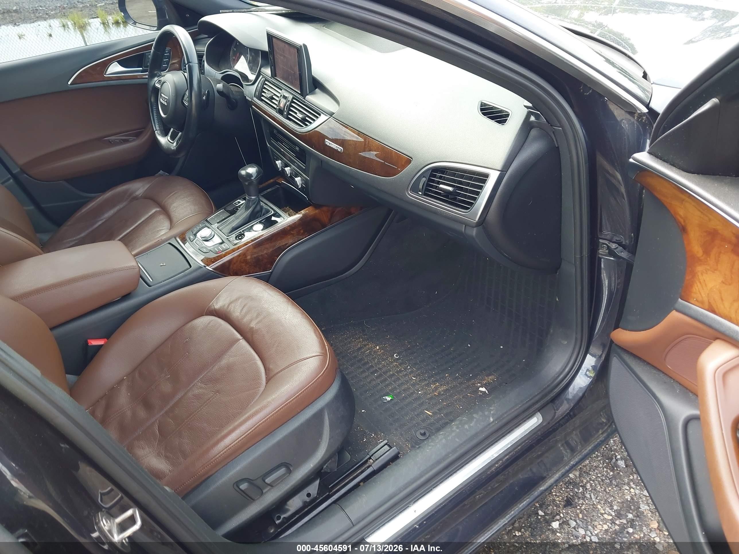 2015 Audi A6 VIN WAUGFAFC2FN040951 IAAI salvage auction — Side, Clear (Virginia), sold $1,400 on 2026-10-09 (photo 5)