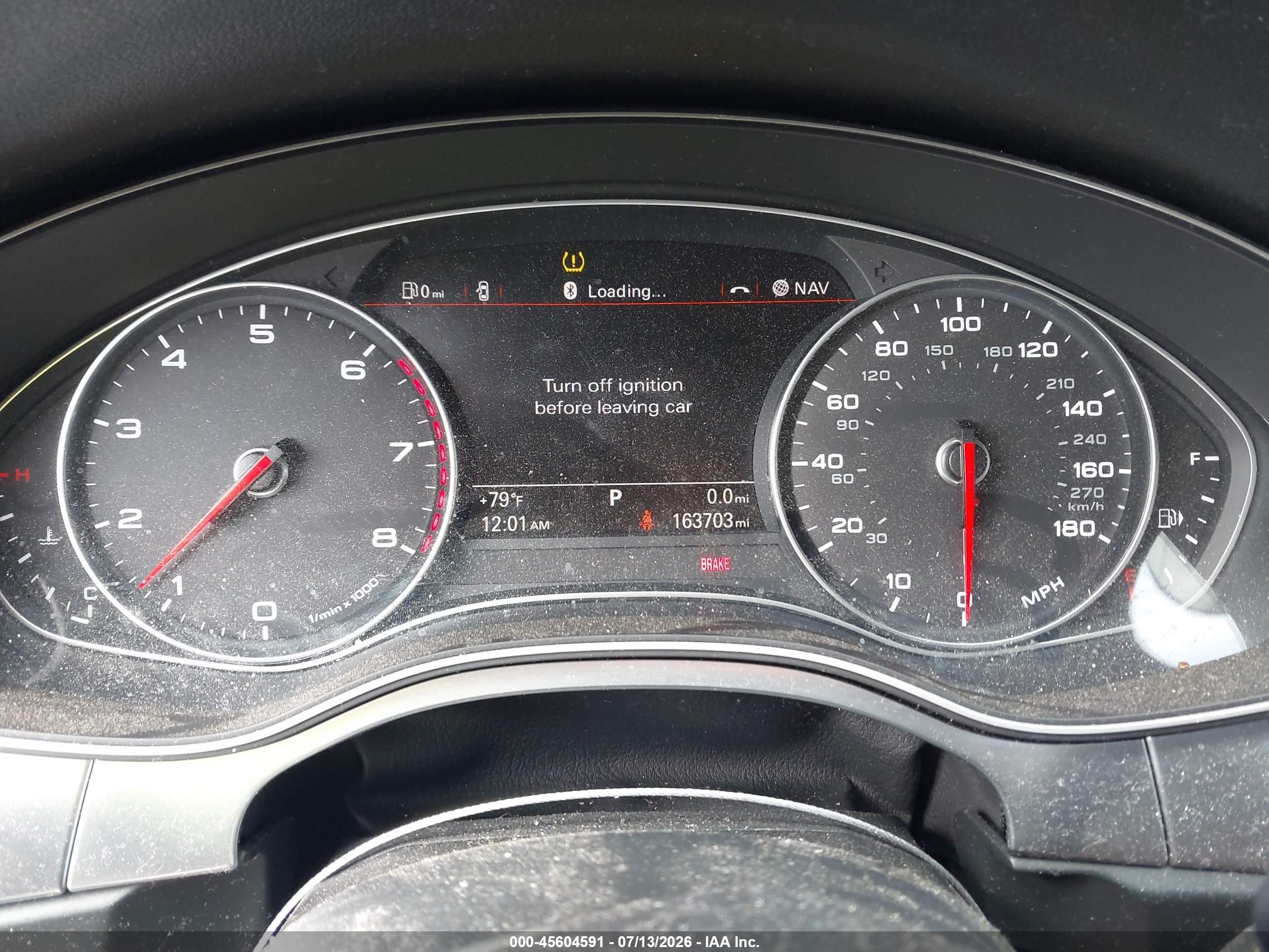 2015 Audi A6 VIN WAUGFAFC2FN040951 IAAI salvage auction — Side, Clear (Virginia), sold $1,400 on 2026-10-09 (photo 7)