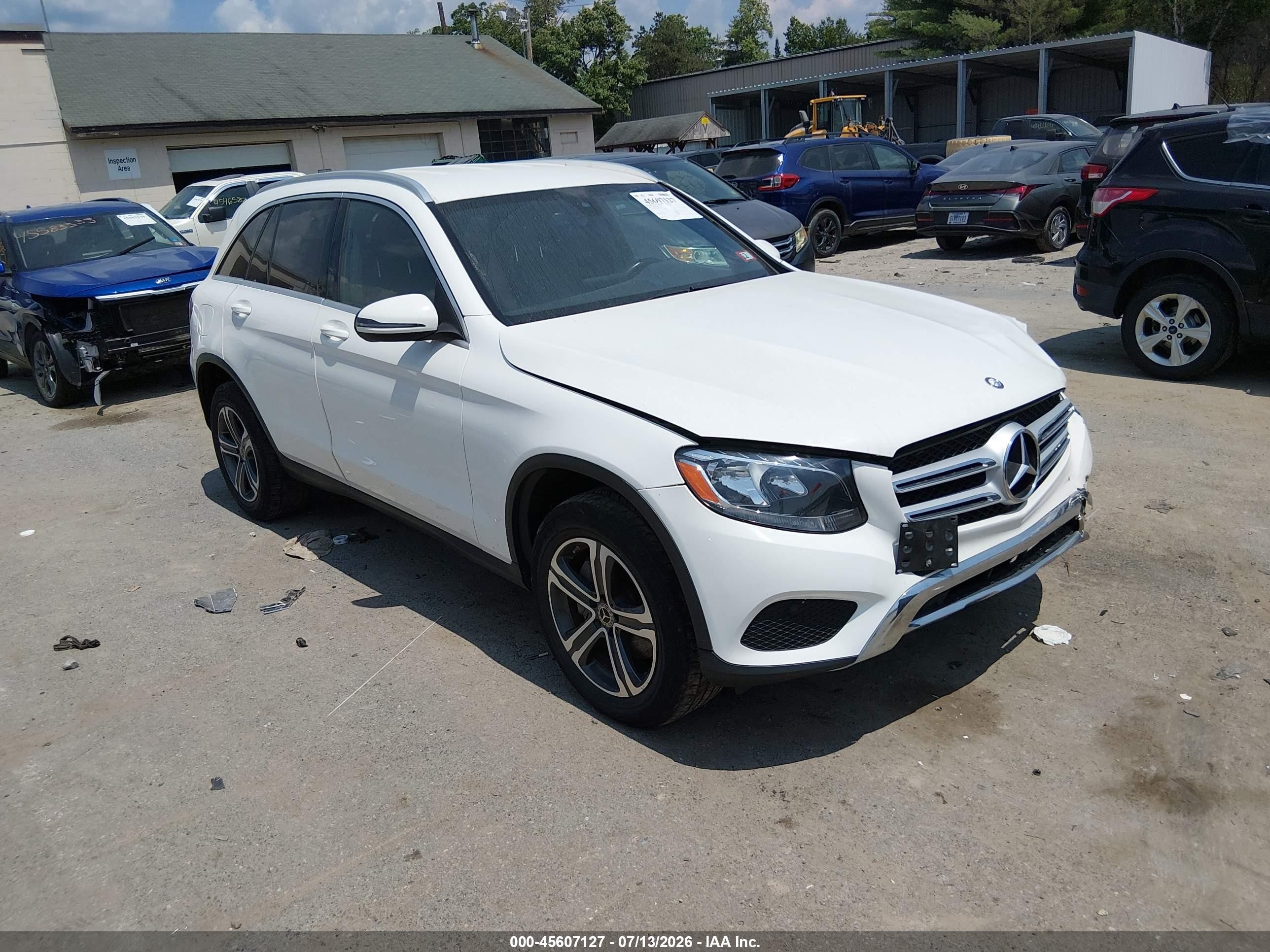 2019 Mercedes-Benz GLC-Class VIN WDC0G4KB8KF570923 — IAAI salvage auction photo