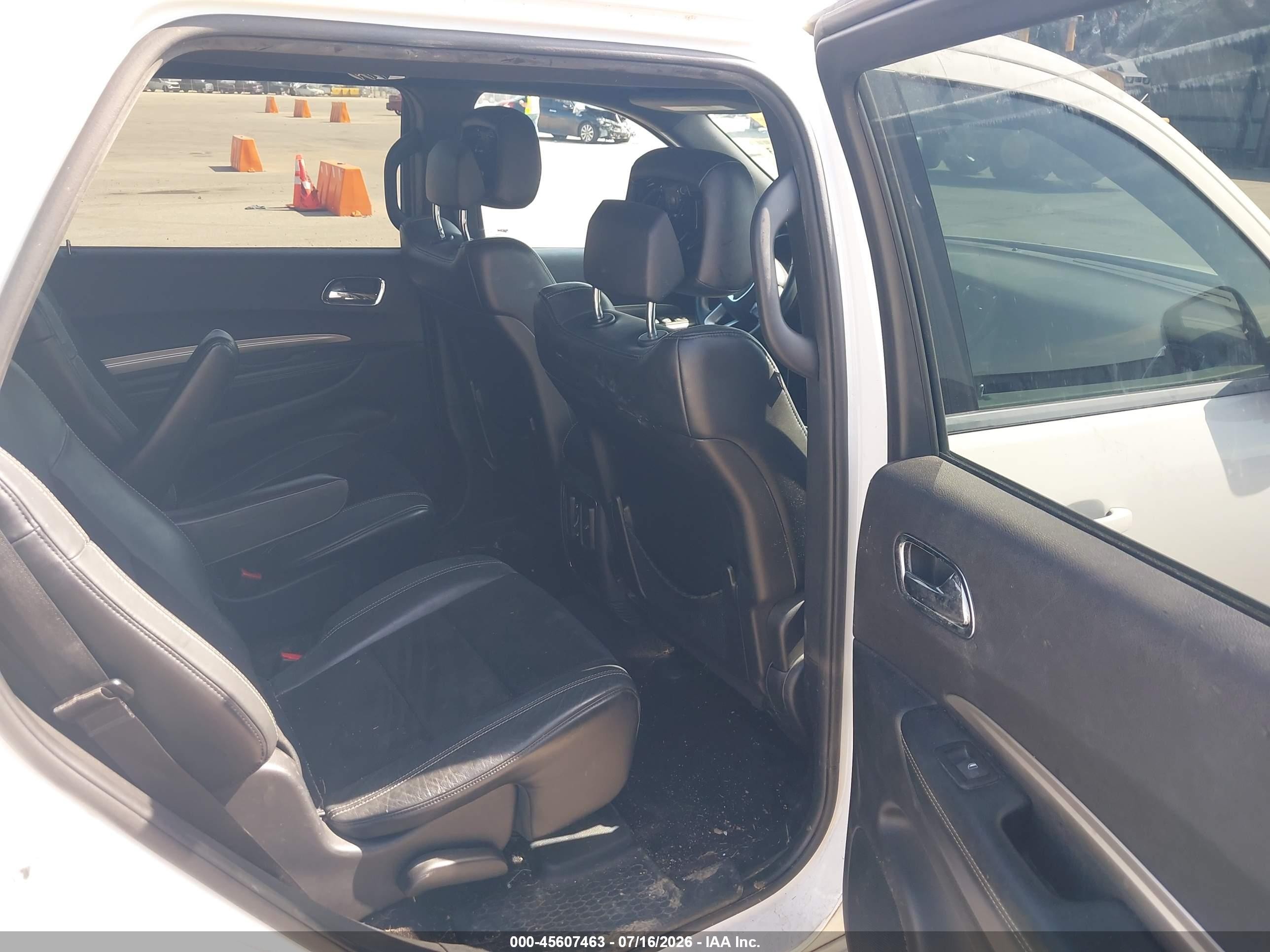2015 Dodge Durango VIN 1C4RDJAG3FC180370 IAAI salvage auction — Rear End, Clear (Indiana), sold $2,150 on 2026-09-26 (photo 8)