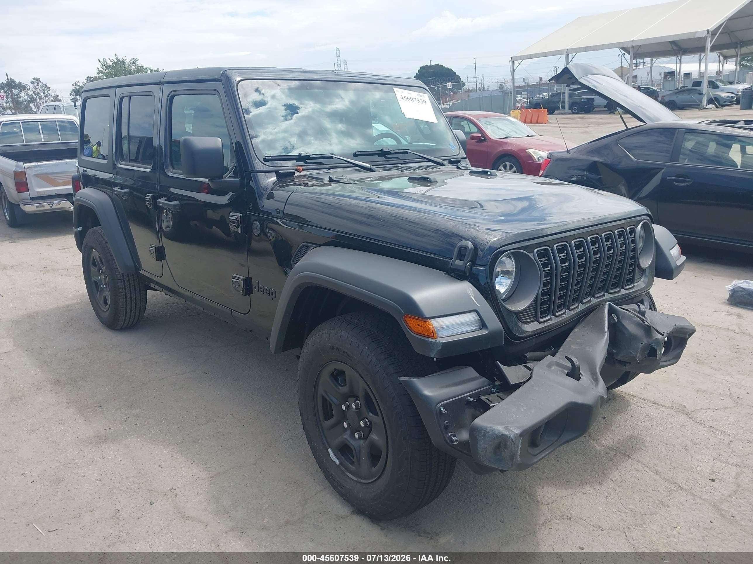 2026 Jeep Wrangler VIN 1C4PJXDN5TW158877 — IAAI salvage auction photo