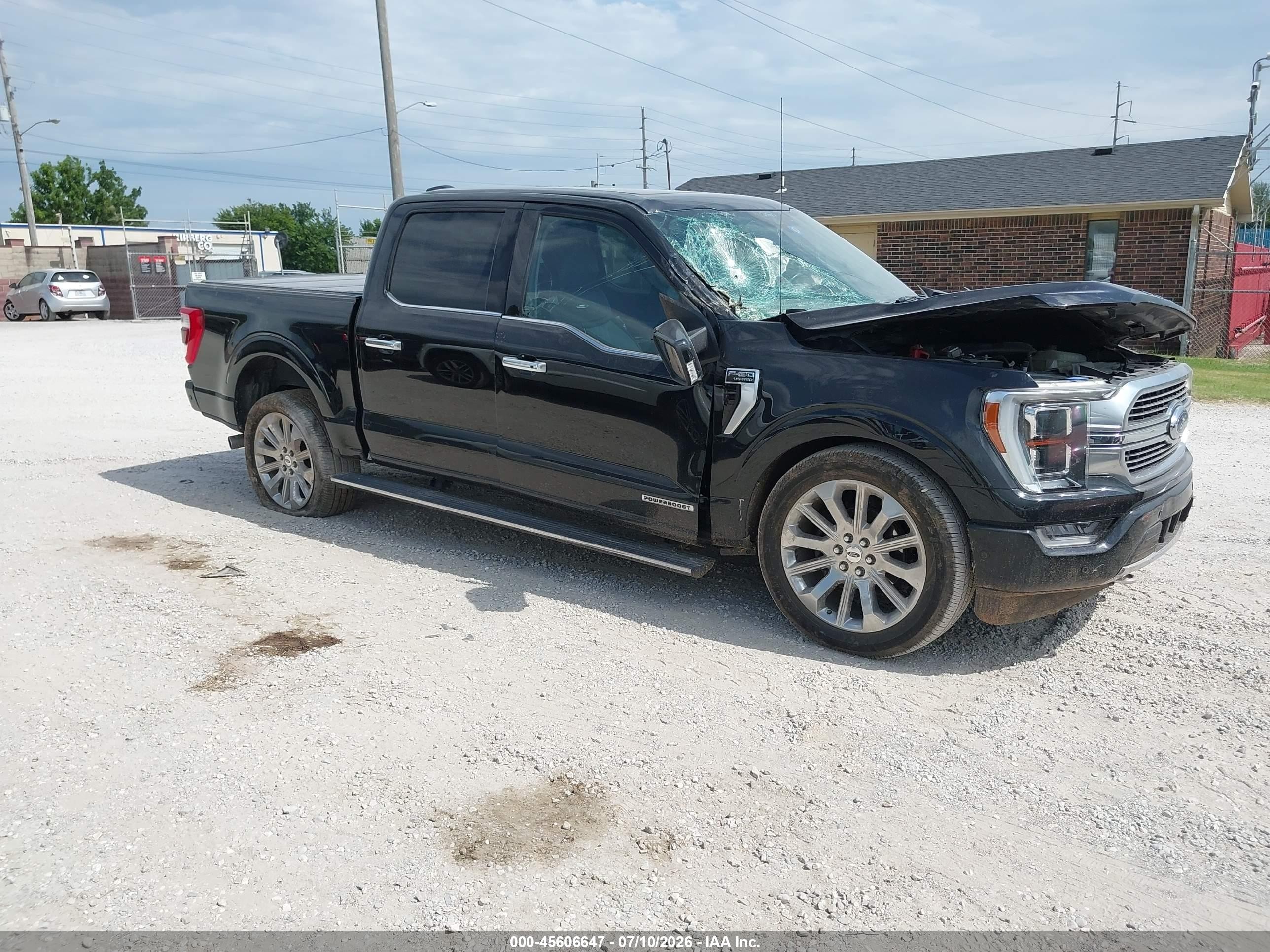 2021 Ford F-150 VIN 1FTFW1EDXMFA59859 — IAAI salvage auction photo