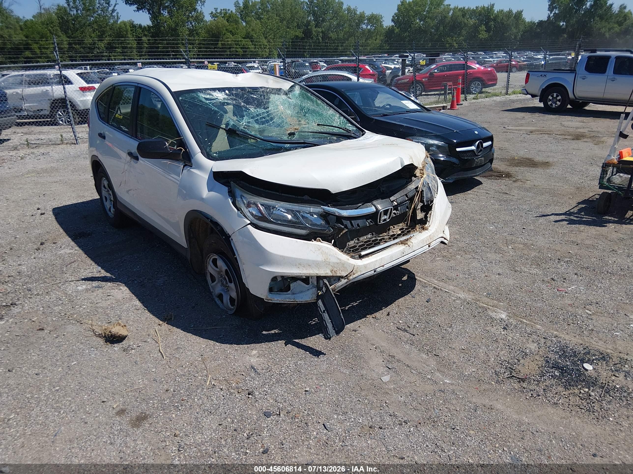 2016 Honda Cr-v VIN 5J6RM4H37GL137134 IAAI salvage auction — All Over, Salvage (Iowa), sold $1,700 on 2026-09-08 (photo 1)
