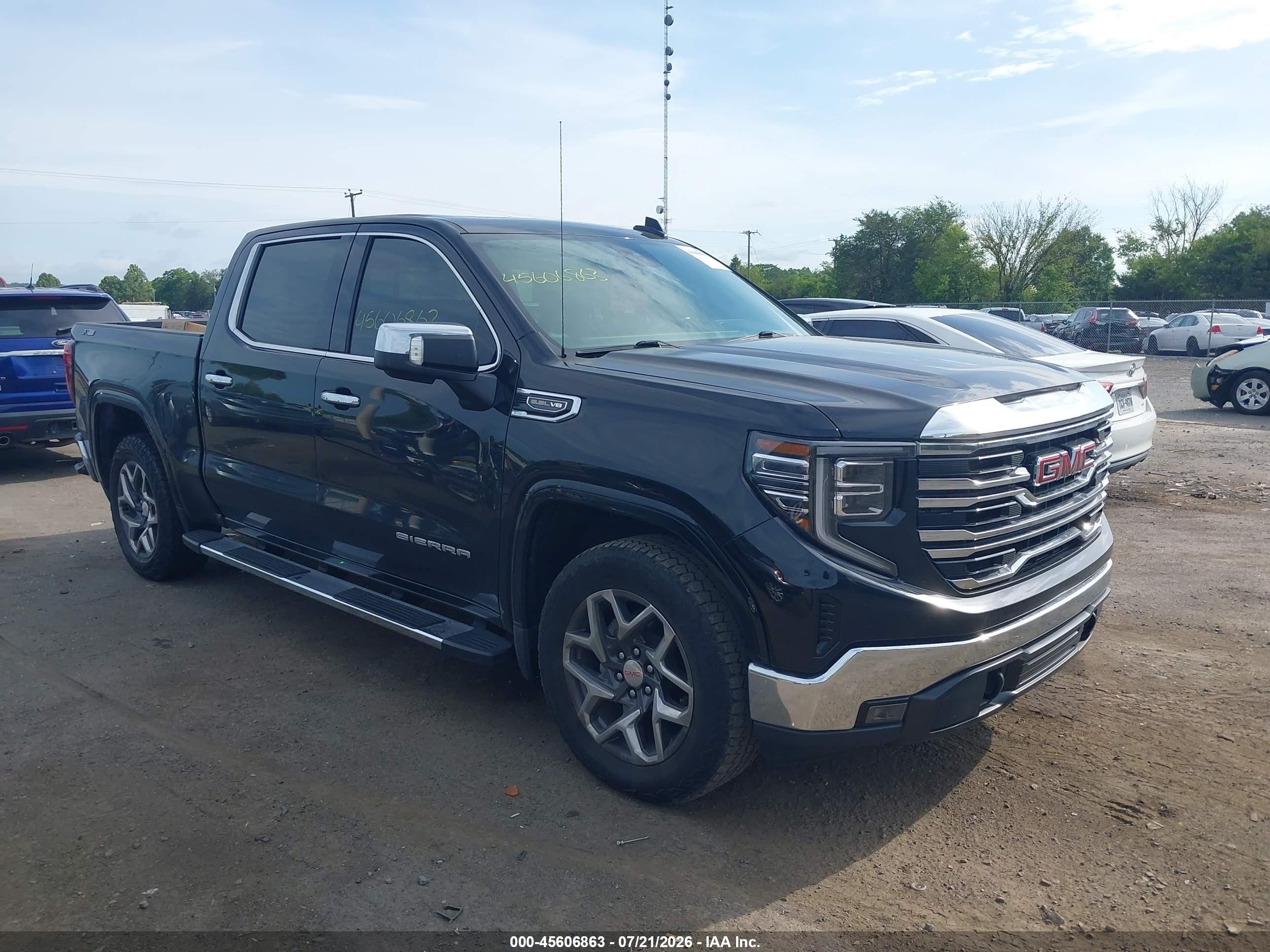 2023 GMC Sierra 1500 VIN 3GTUUDEDXPG171580 — IAAI salvage auction photo