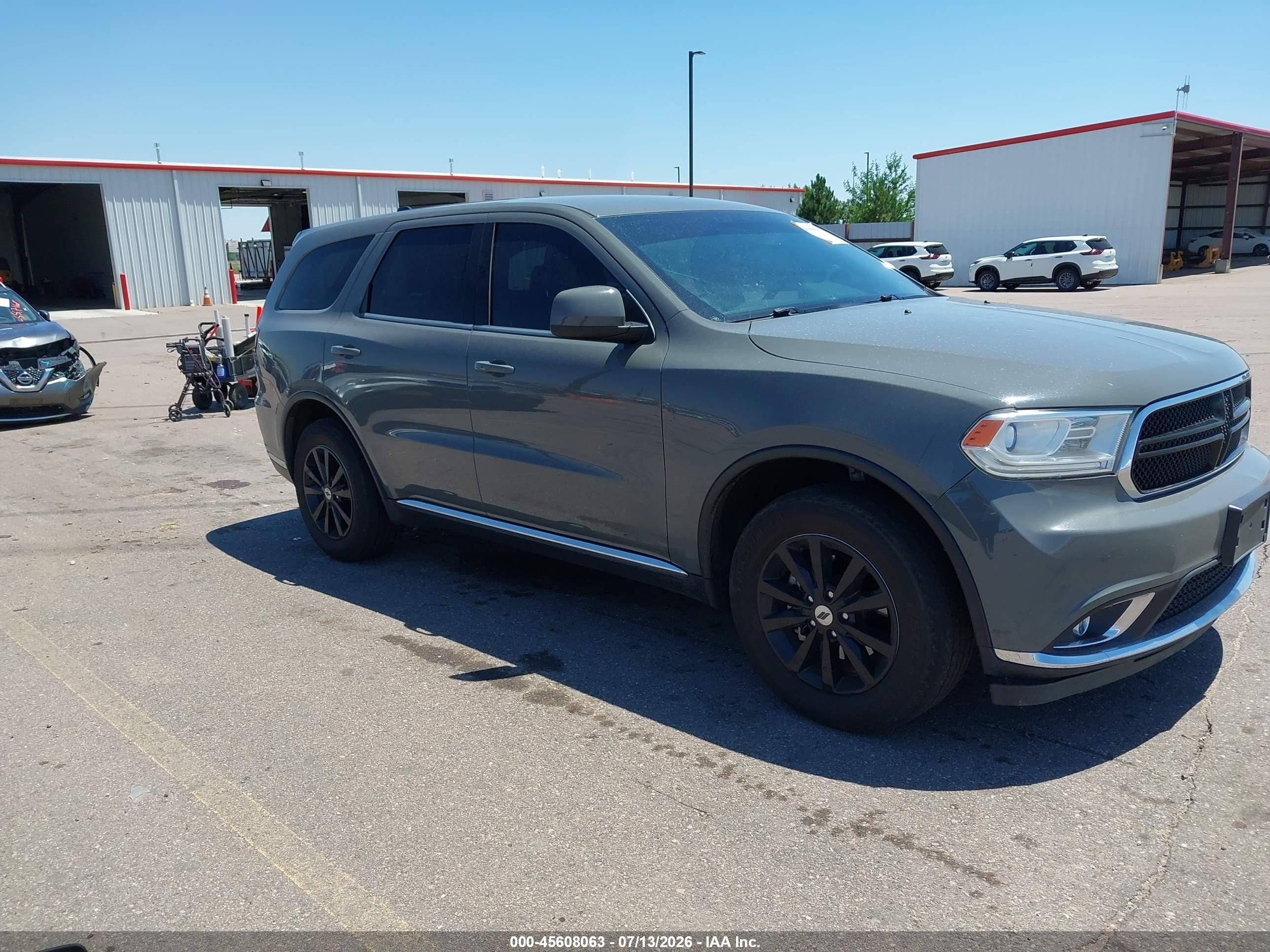 2020 Dodge Durango VIN 1C4RDJAG4LC162813 IAAI salvage auction — Hail, Clear (Colorado), sold $7,200 on 2026-09-25 (photo 1)