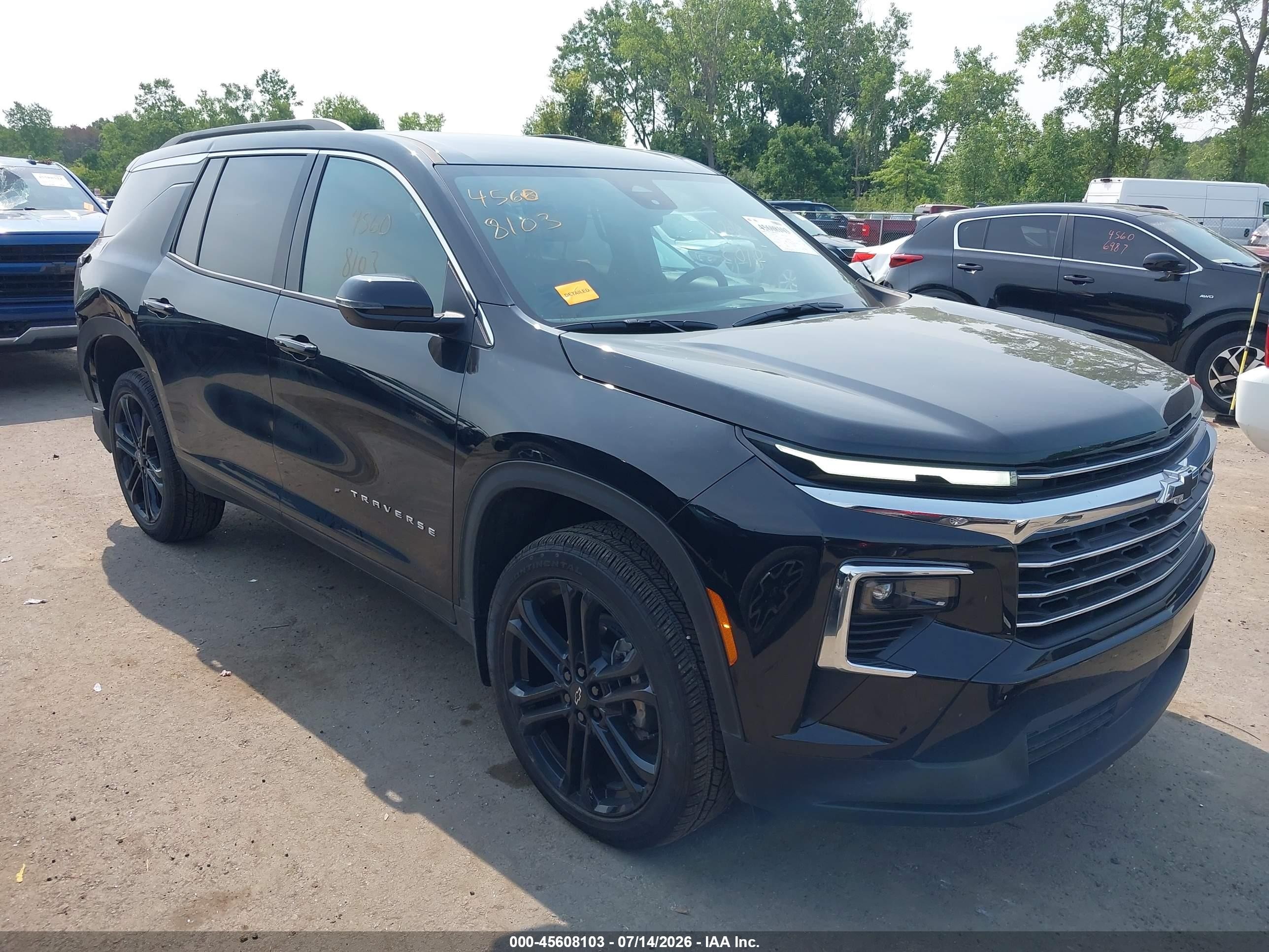 2026 Chevrolet Traverse VIN 1GNEVGKS1TJ268592 — IAAI salvage auction photo