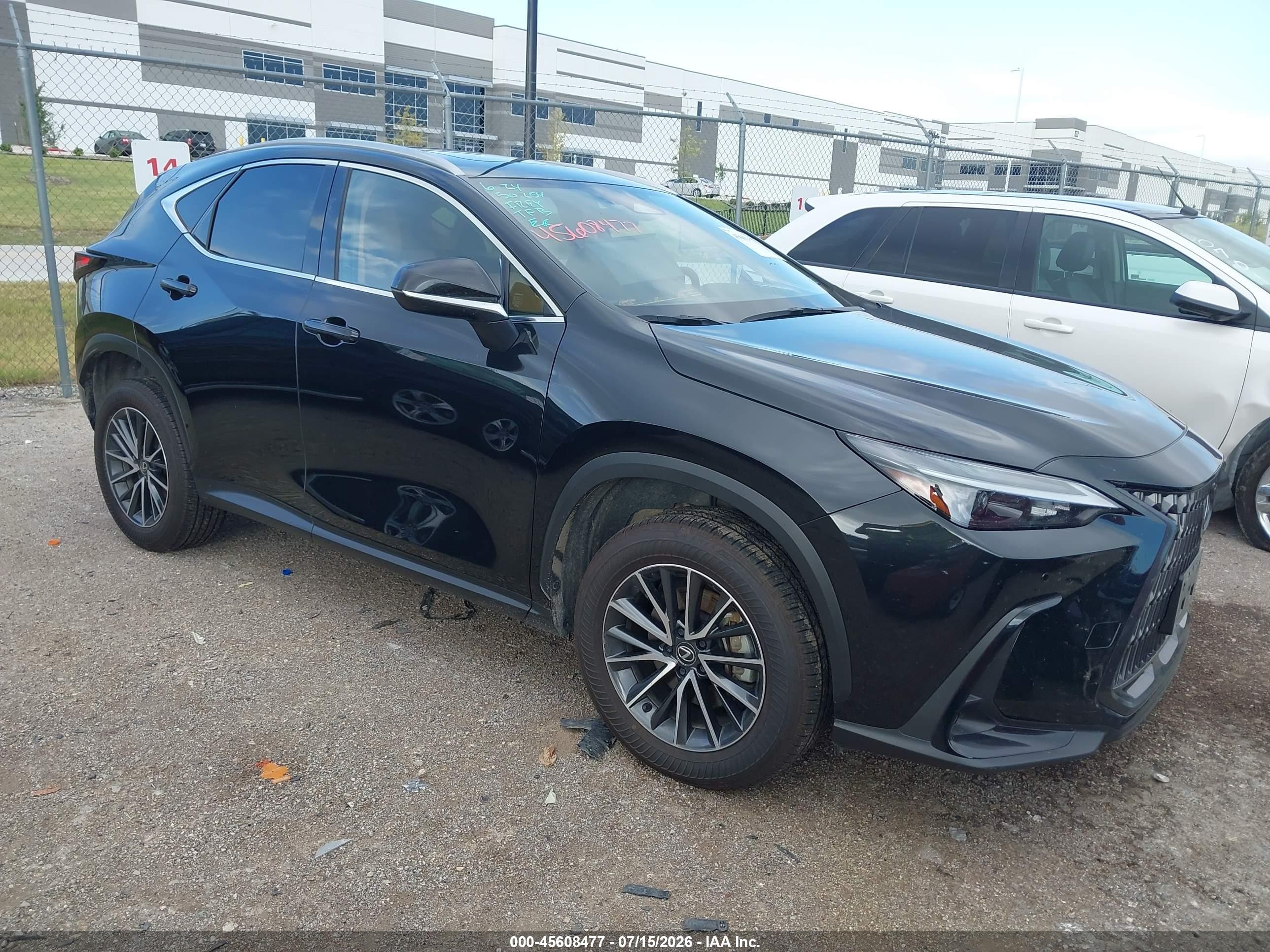 2024 Lexus NX 350h VIN JTJGKCEZ5R5021683 — IAAI salvage auction photo