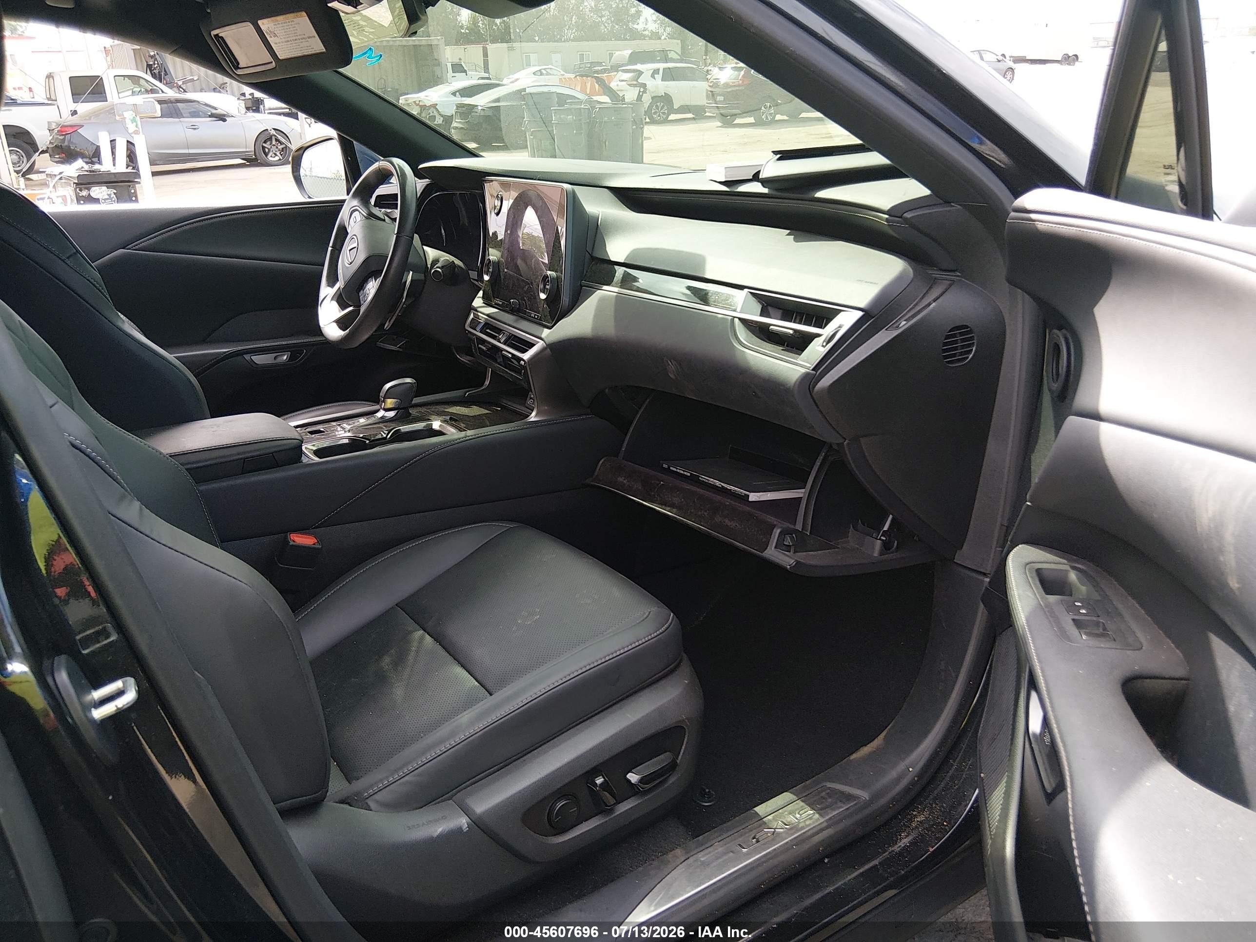 2025 Lexus Rx VIN 2T2BAMBAXSC053361 IAAI salvage auction — Front End, Salvage (California), sold $16,500 on 2026-08-29 (photo 5)