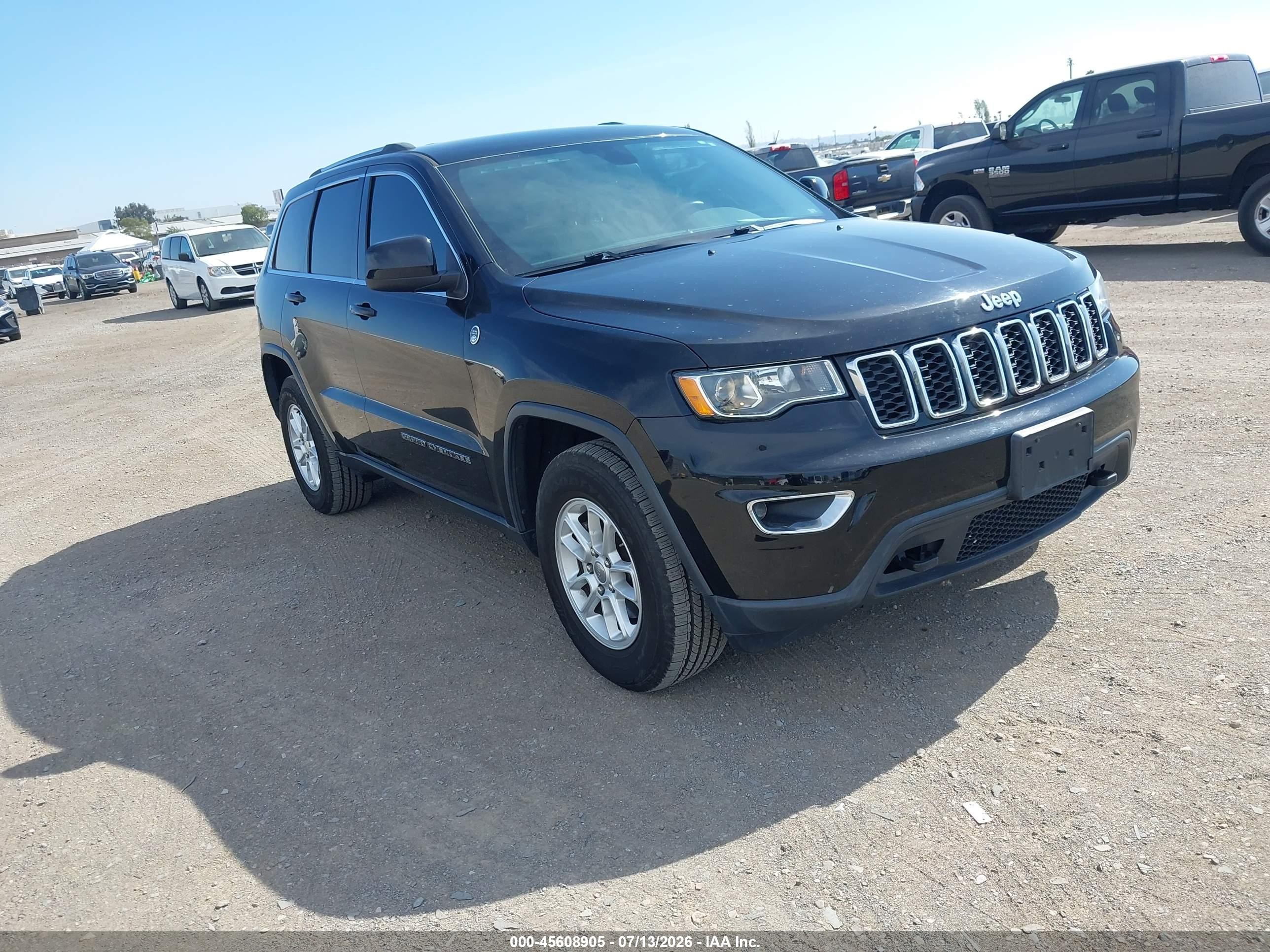 2018 Jeep Grand Cherokee VIN 1C4RJFAG2JC278160 — IAAI salvage auction photo