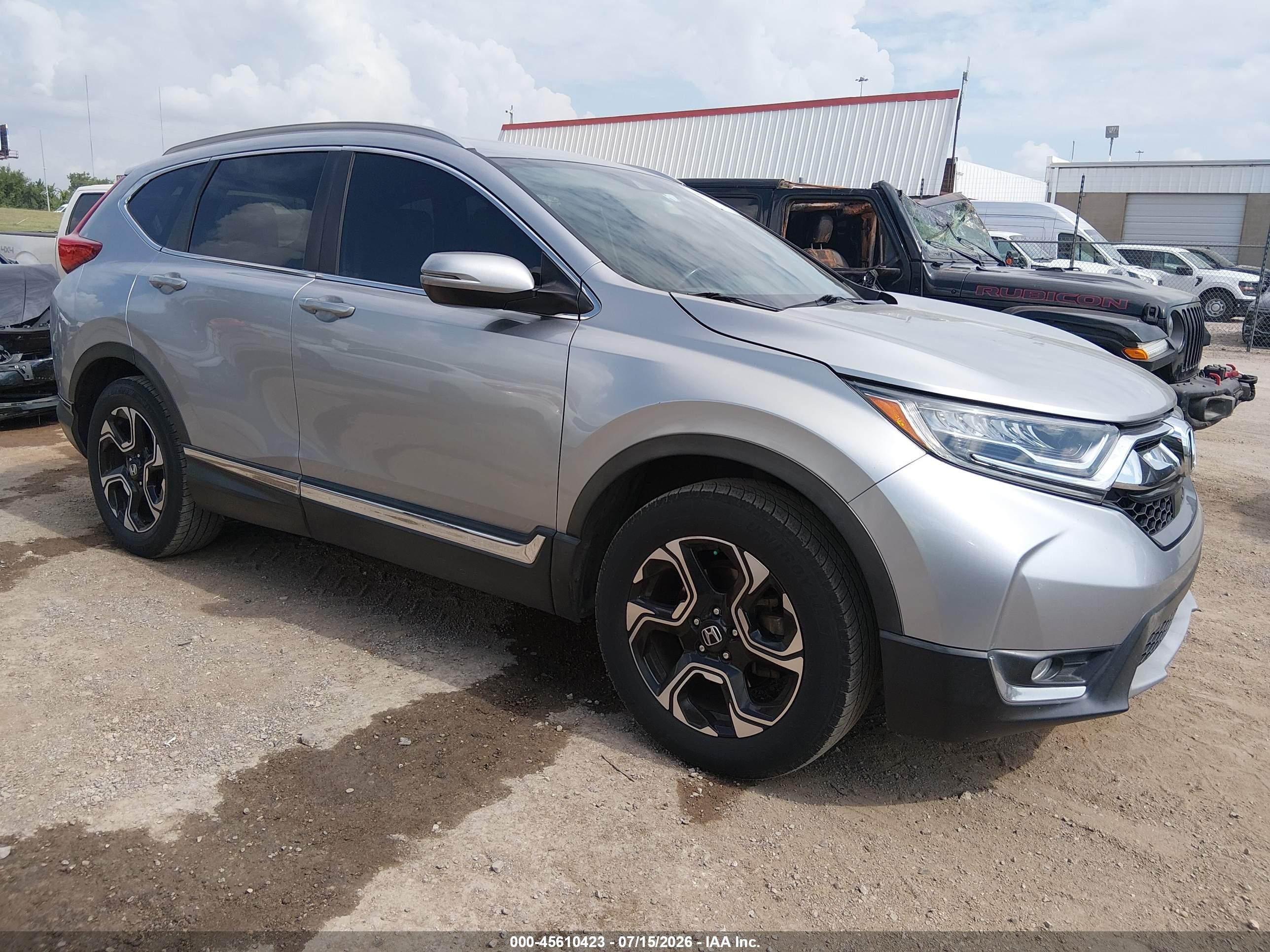 2017 Honda CR-V VIN 5J6RW2H90HL008026 — IAAI salvage auction photo