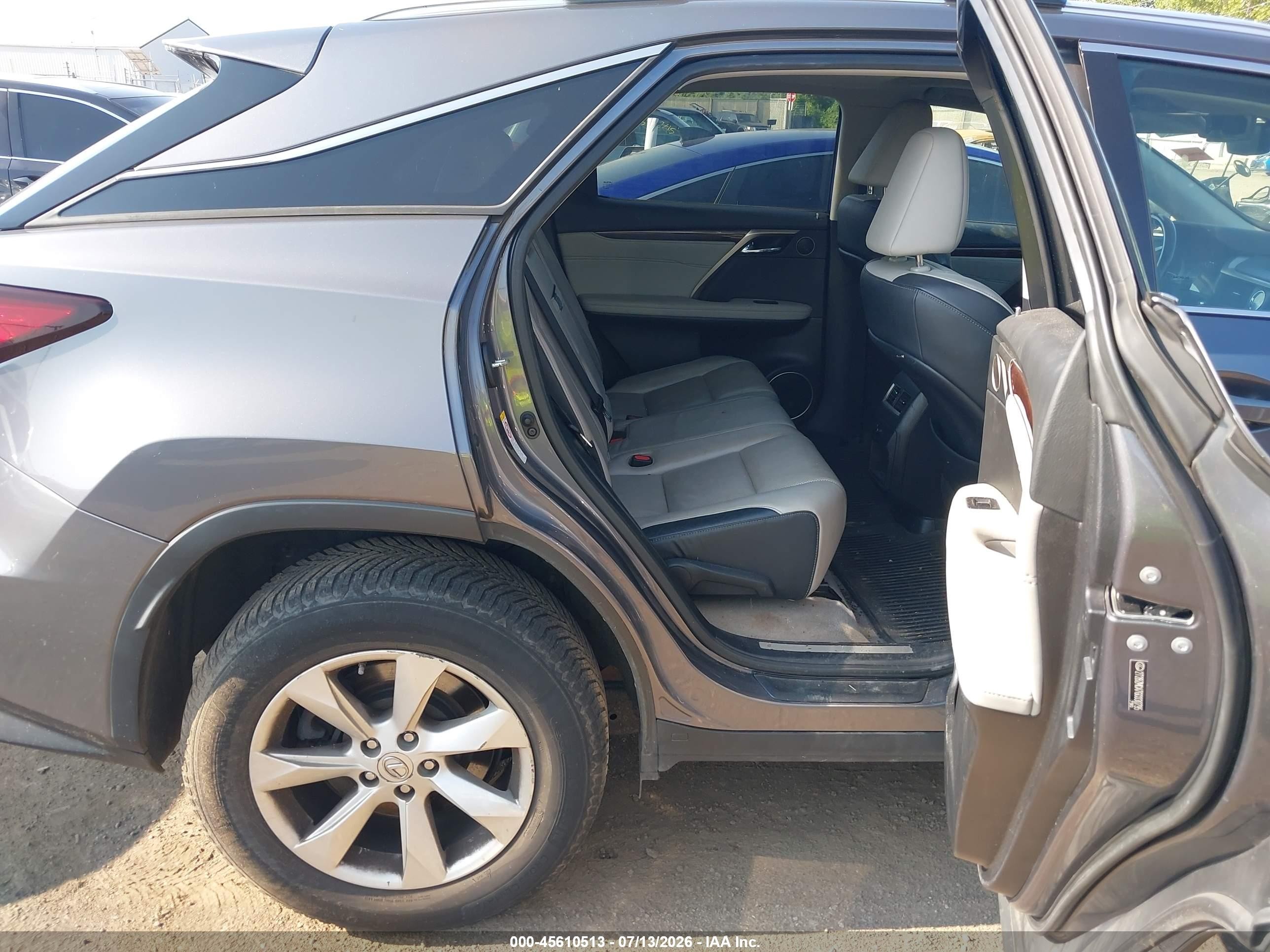 2016 Lexus Rx VIN 2T2BZMCA7GC030795 IAAI salvage auction — Unknown, Salvage (Ohio), sold $10,500 on 2026-09-03 (photo 8)