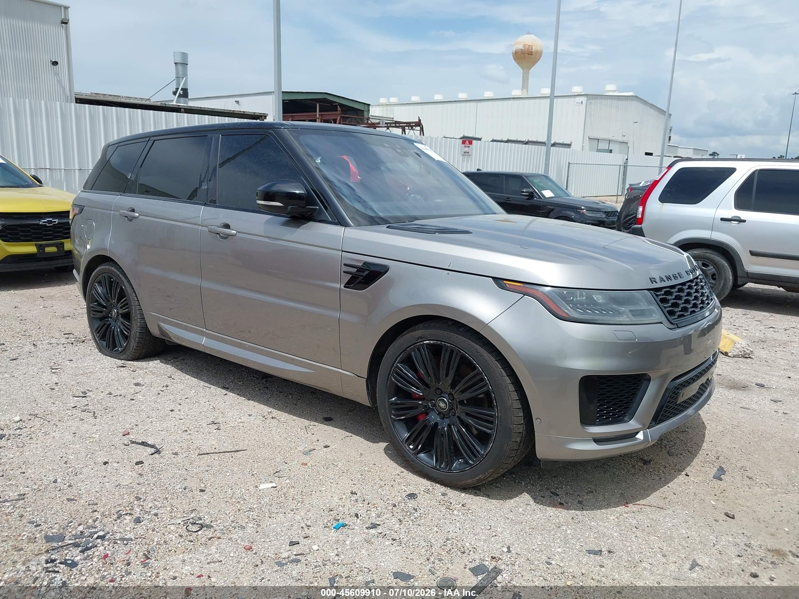 2020 Land Rover Range Rover Sport VIN SALWR2SE6LA882772 — IAAI salvage auction photo