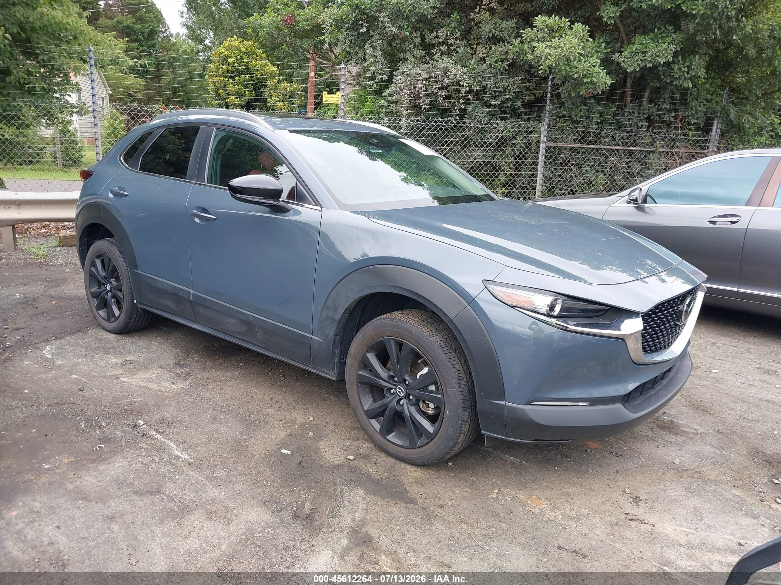 2022 Mazda CX-30 VIN 3MVDMBCLXNM429477 — IAAI salvage auction photo